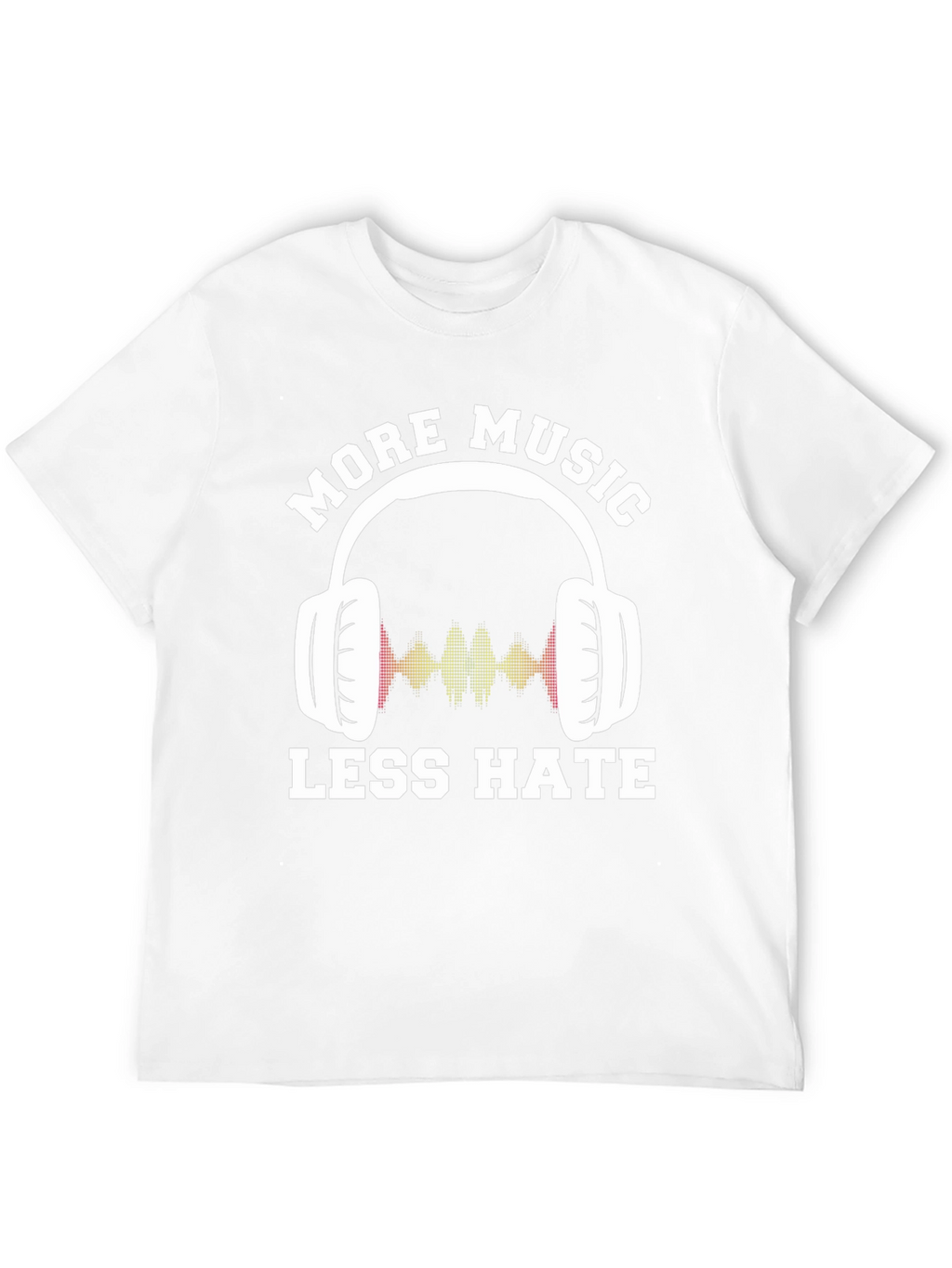 More Music Less Hate Graphic Tee