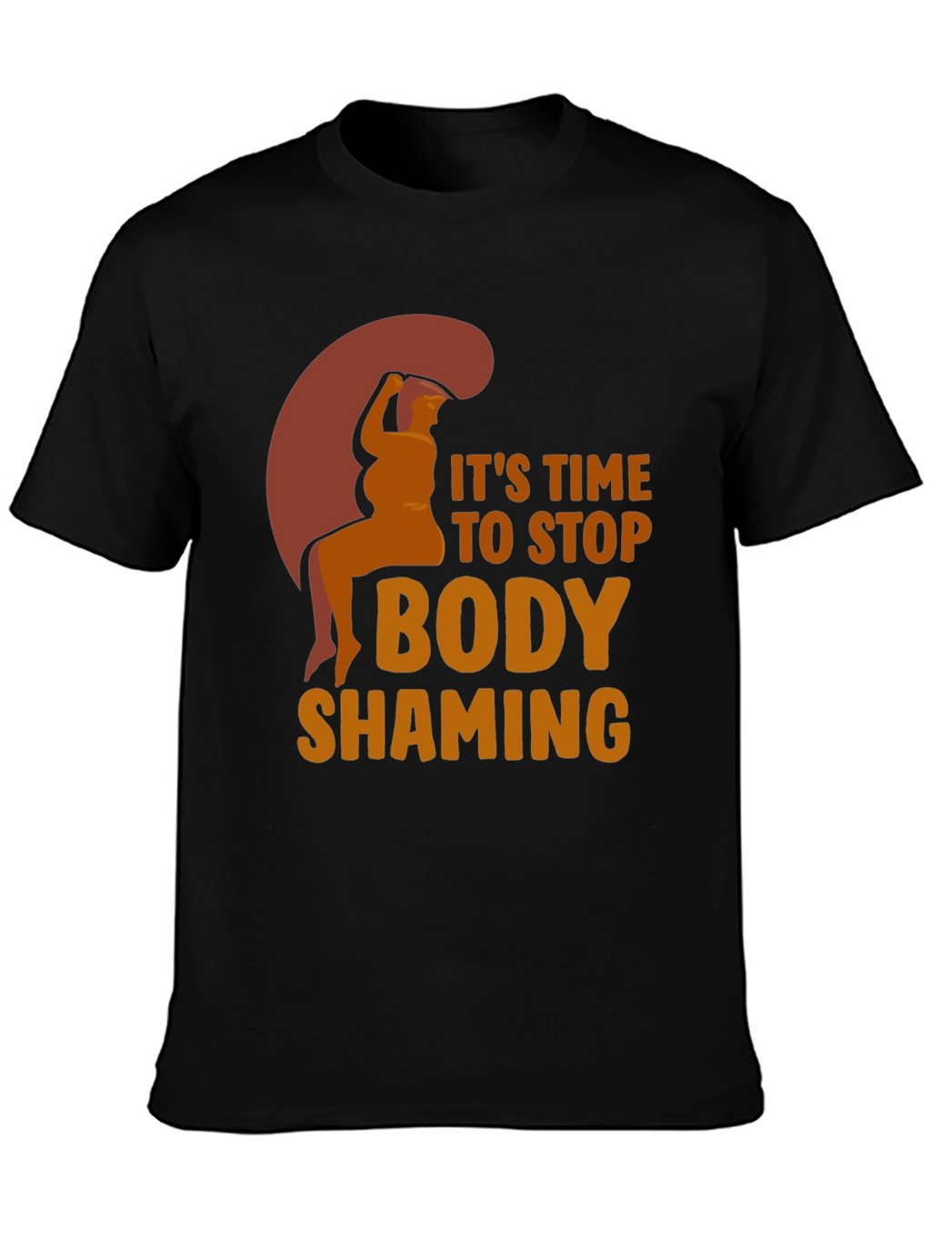 Stop Body Shaming Graphic T-Shirt