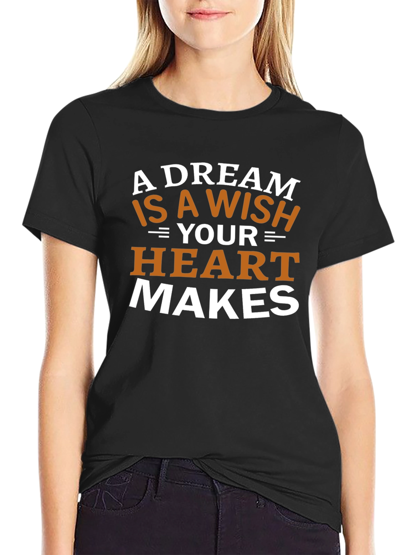 Dream Wish Heart Makes Graphic Tee