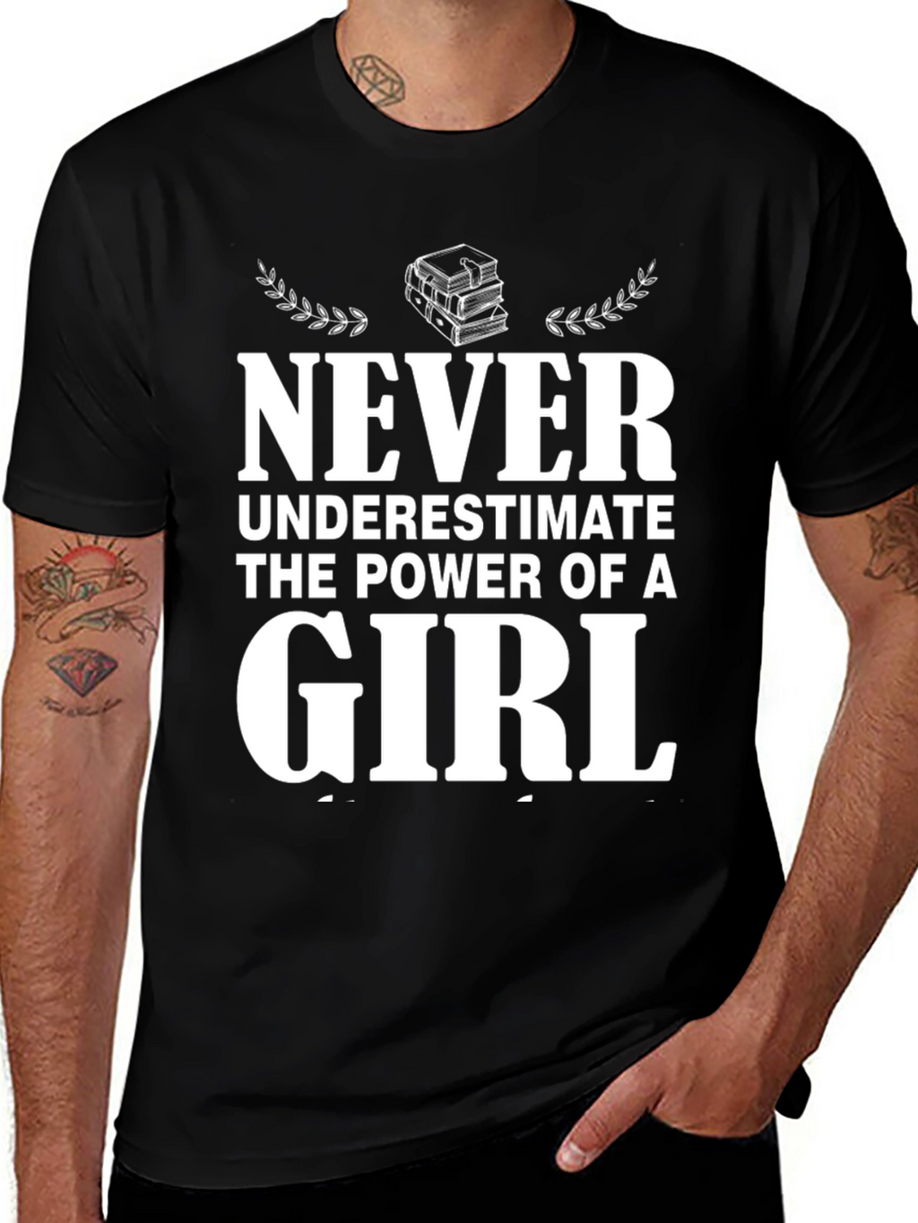 Never Underestimate Girl Power T-Shirt
