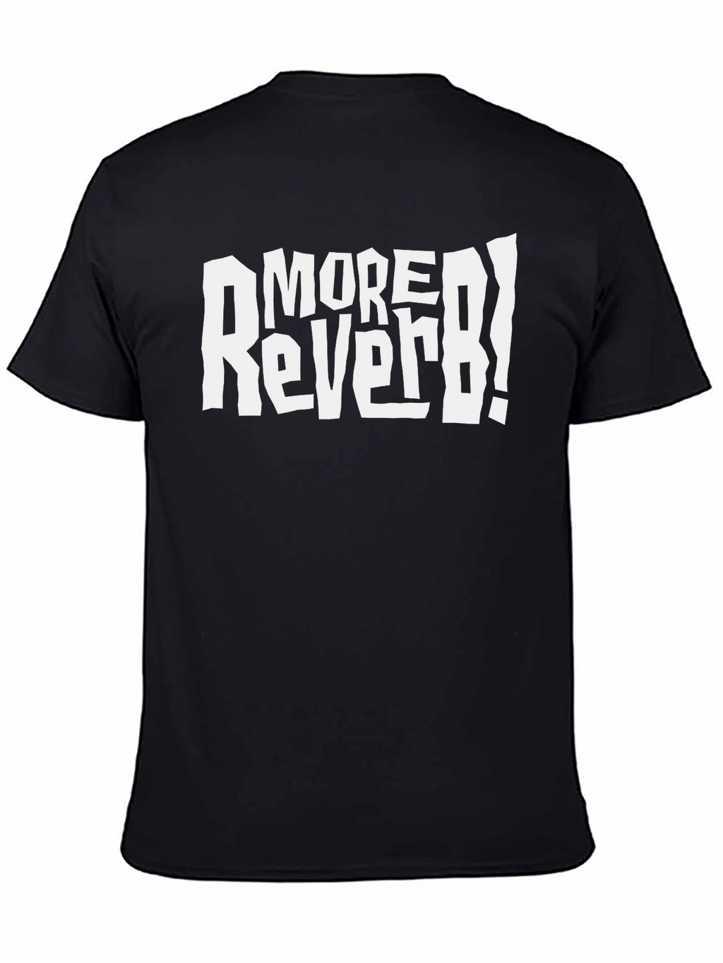 More Reverb! Graphic Tee - Black Cotton T-Shirt