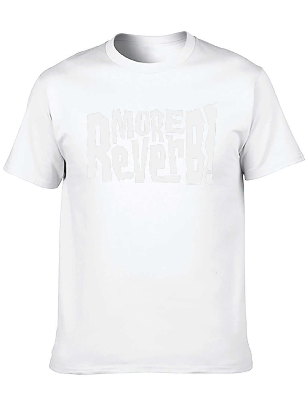 More Reverb! Graphic Tee - Black Cotton T-Shirt