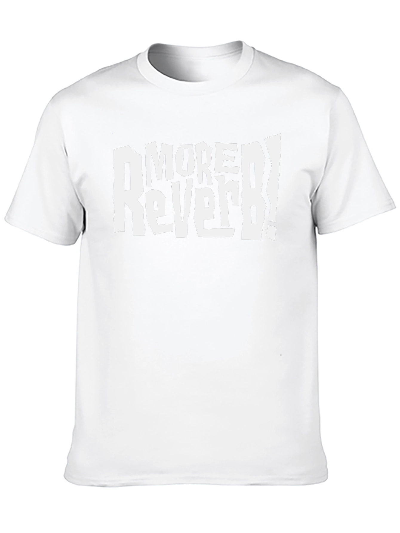 More Reverb! Graphic Tee - Black Cotton T-Shirt