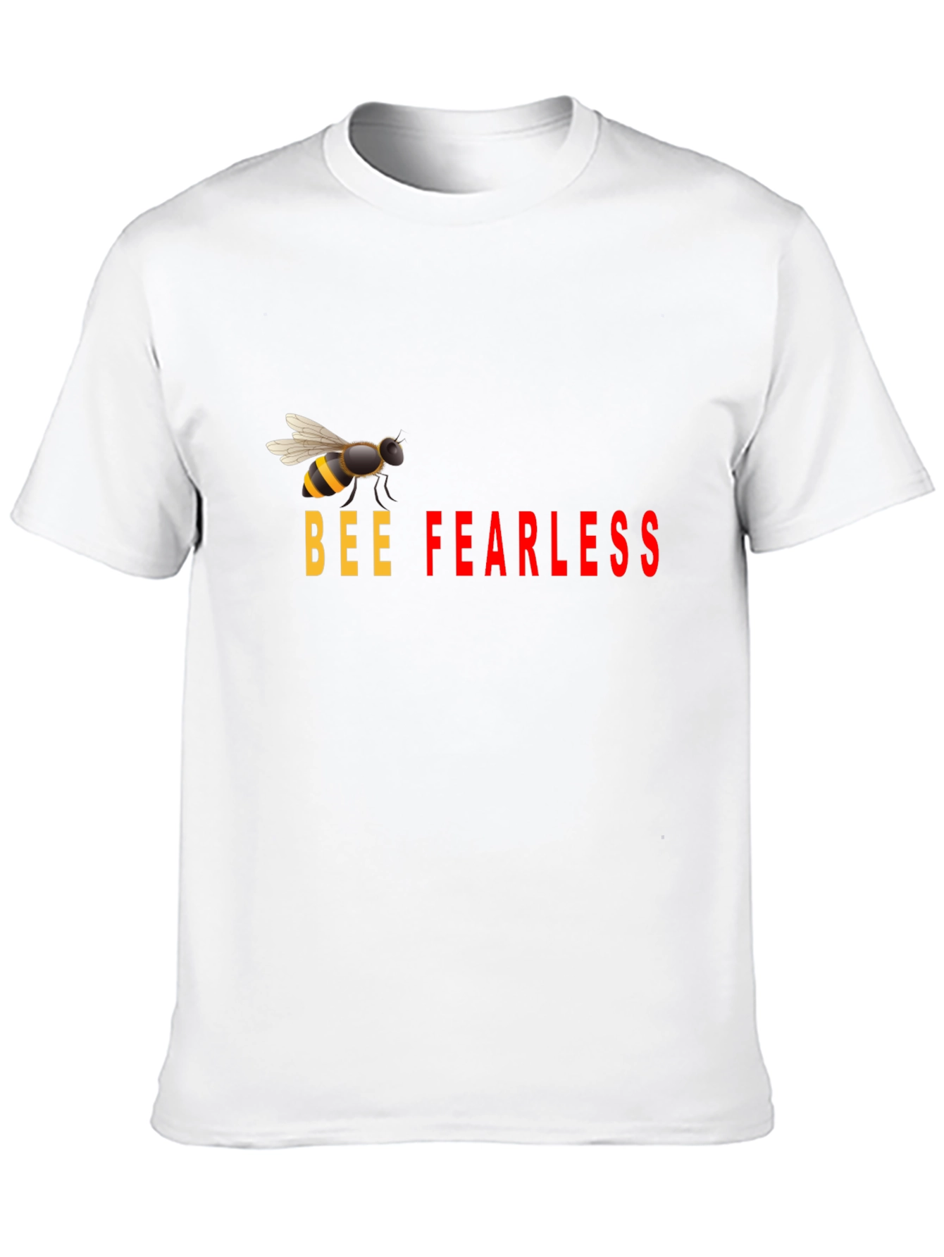 Bee Fearless Graphic Tee - Black