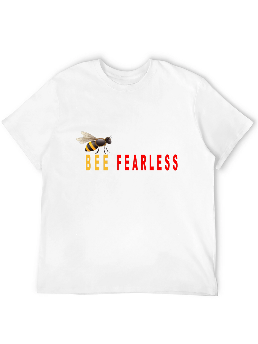 Bee Fearless Graphic Tee - Black