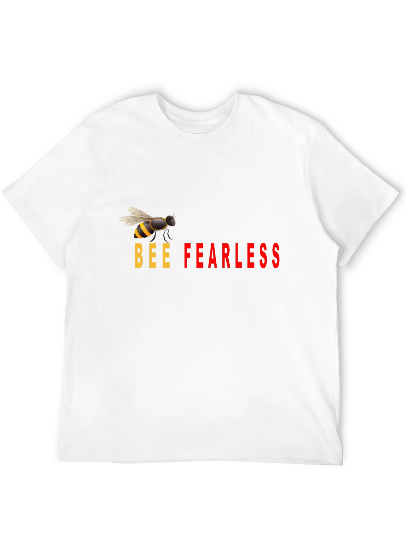 Bee Fearless Graphic Tee - Black
