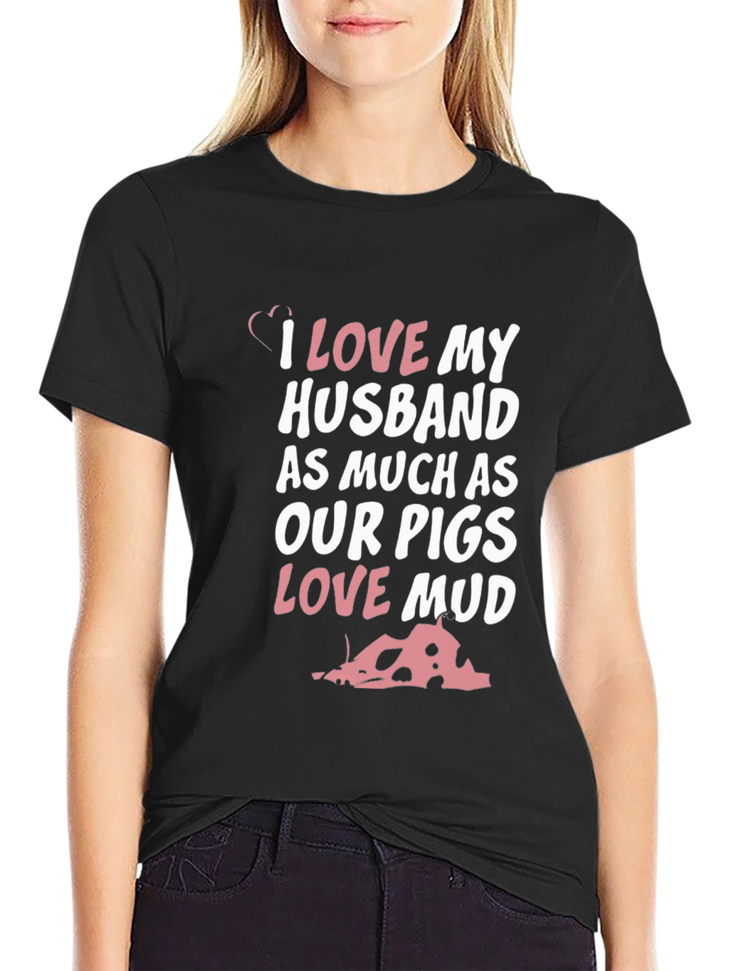 Husband Pig Love T-Shirt