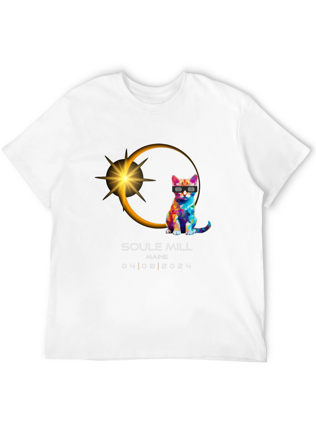 Soule Mill Maine Eclipse Cat T-Shirt