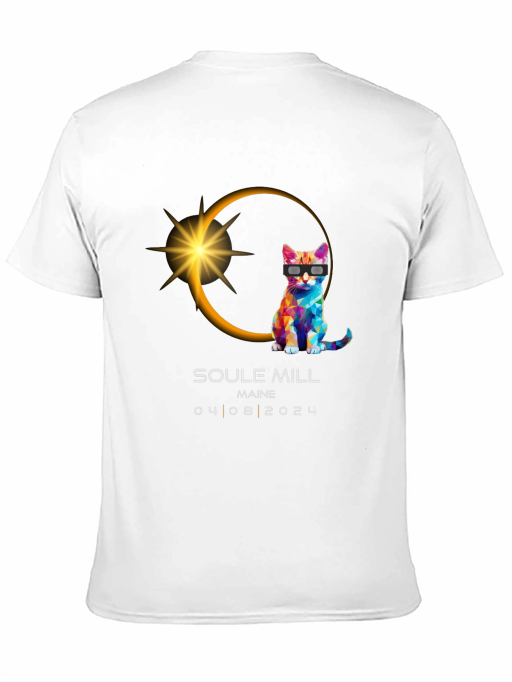 Soule Mill Maine Eclipse Cat T-Shirt