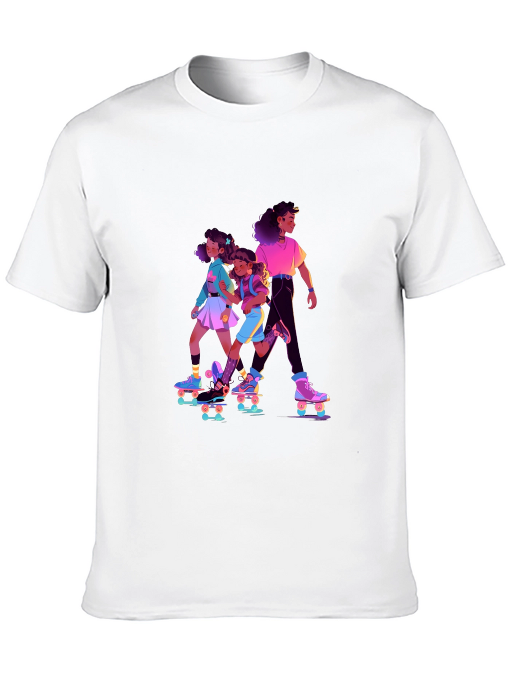 Retro Roller Girls Graphic Tee
