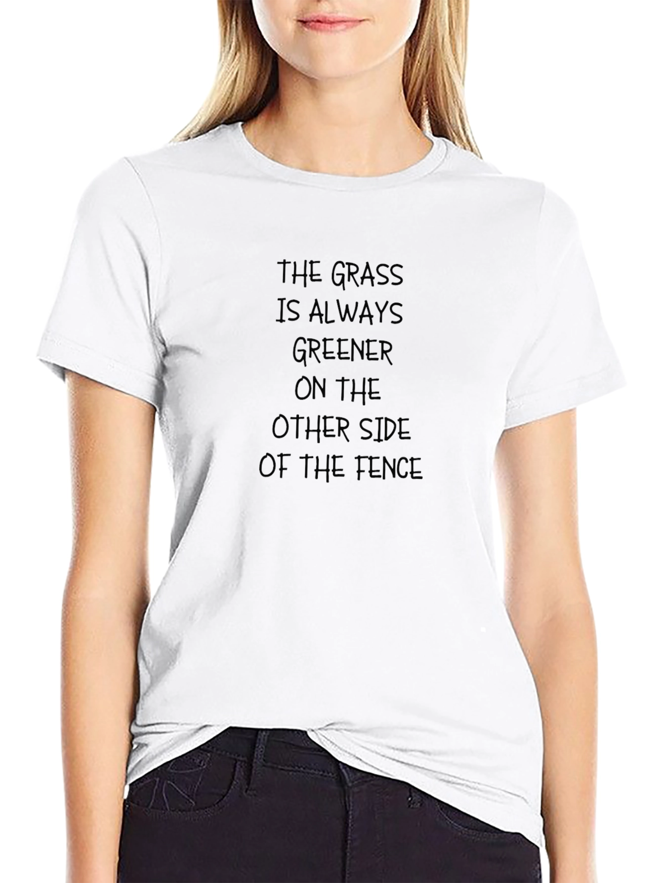 The Grass is Greener Tee - Mens Black T-Shirt