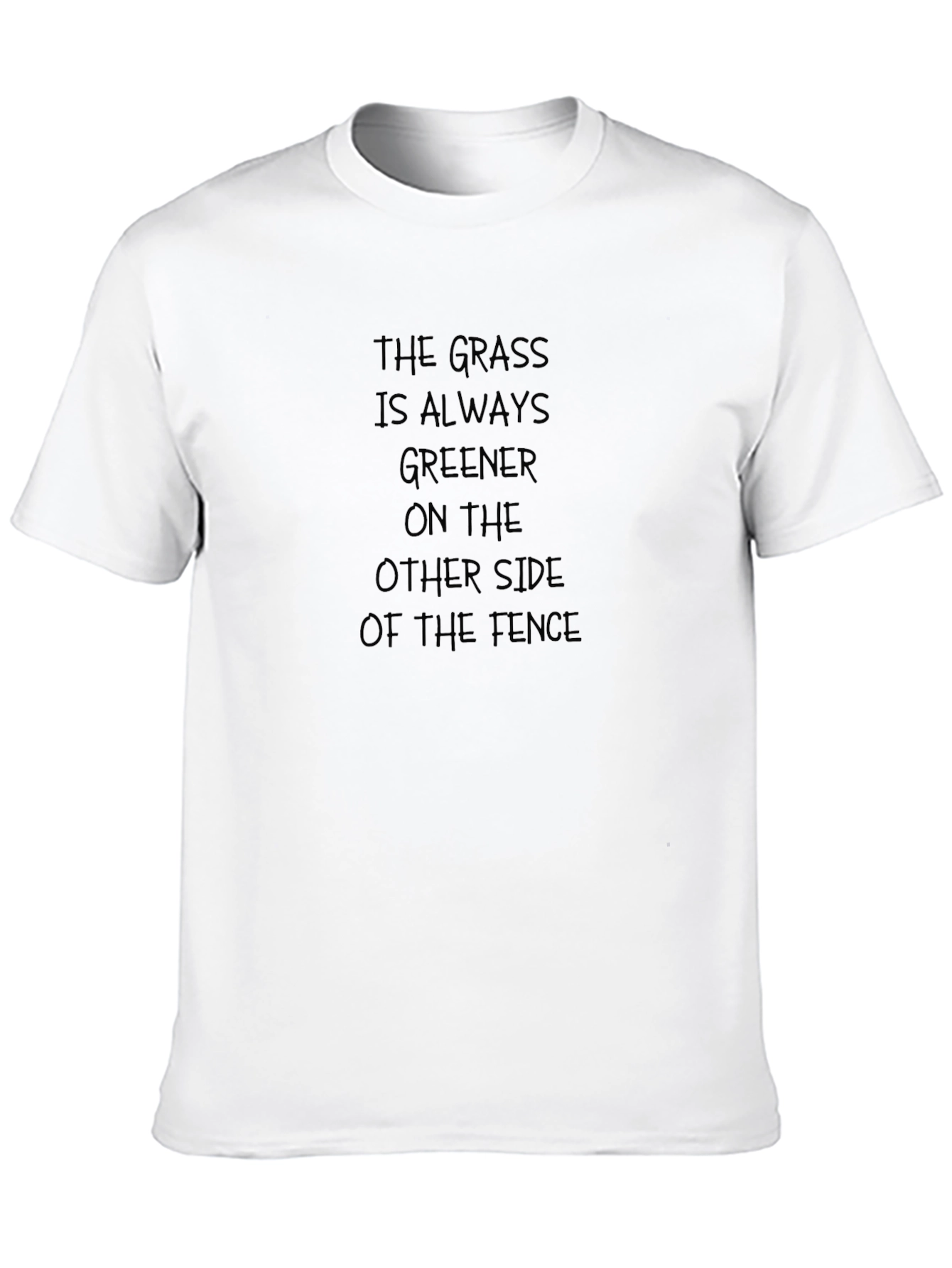The Grass is Greener Tee - Mens Black T-Shirt