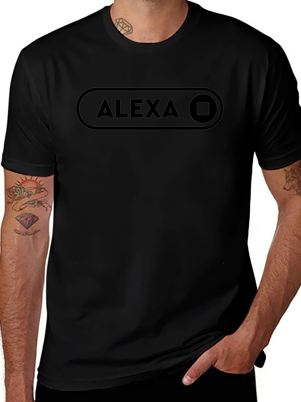 Alexa Graphic T-Shirt - Smart Home Voice Assistant Apparel