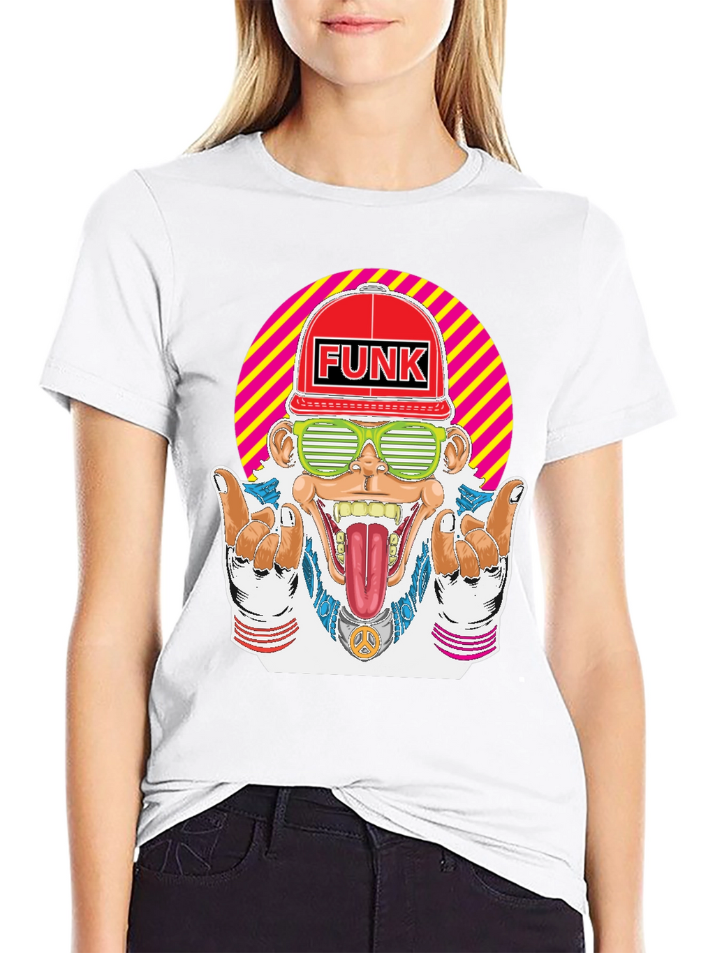Funky Monkey Graphic T-Shirt