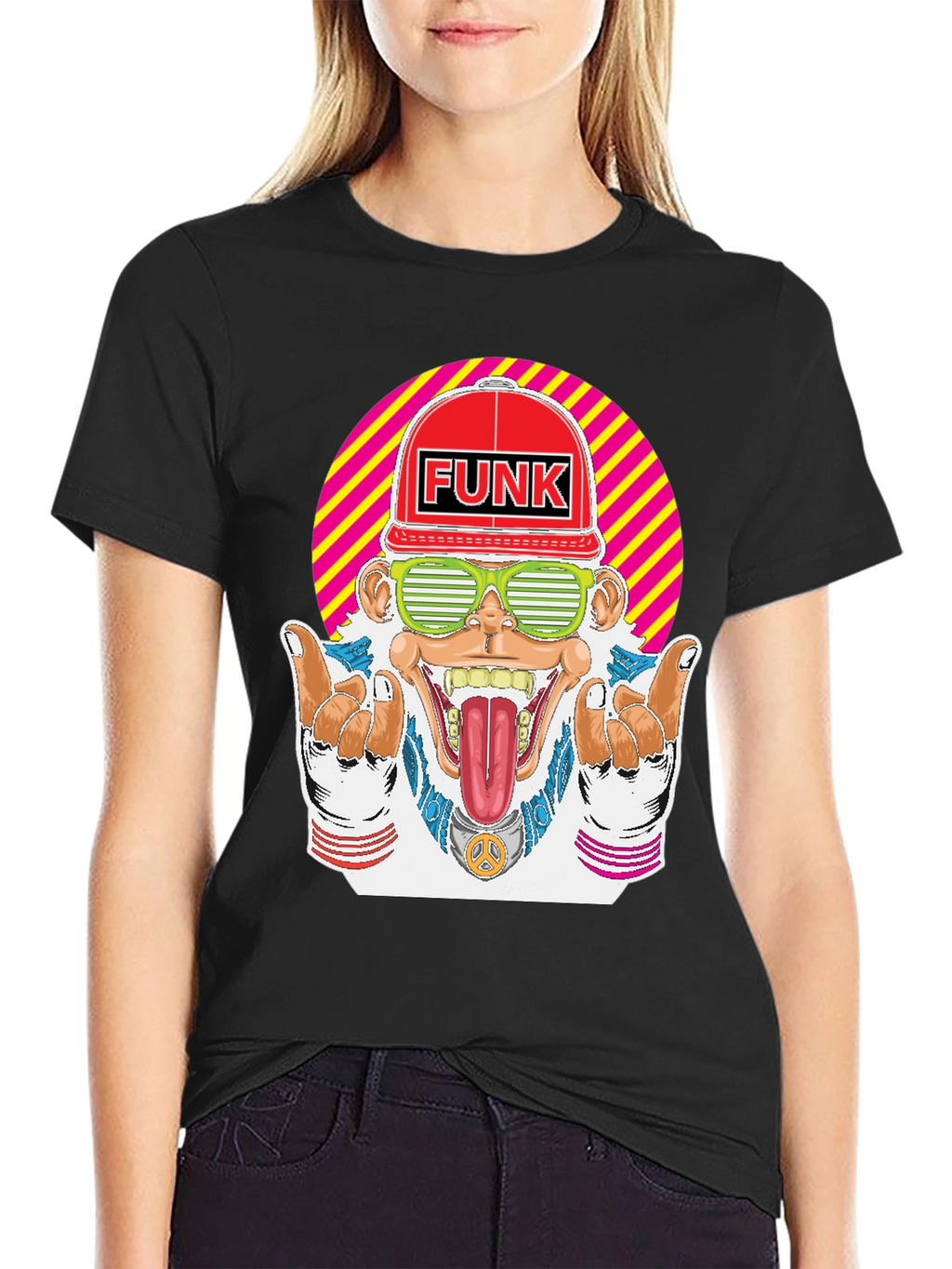 Funky Monkey Graphic T-Shirt