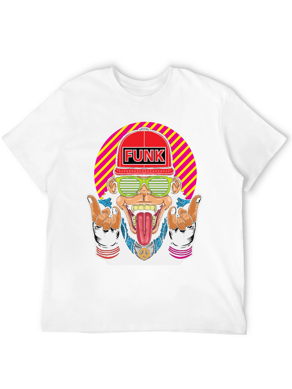 Funky Monkey Graphic T-Shirt