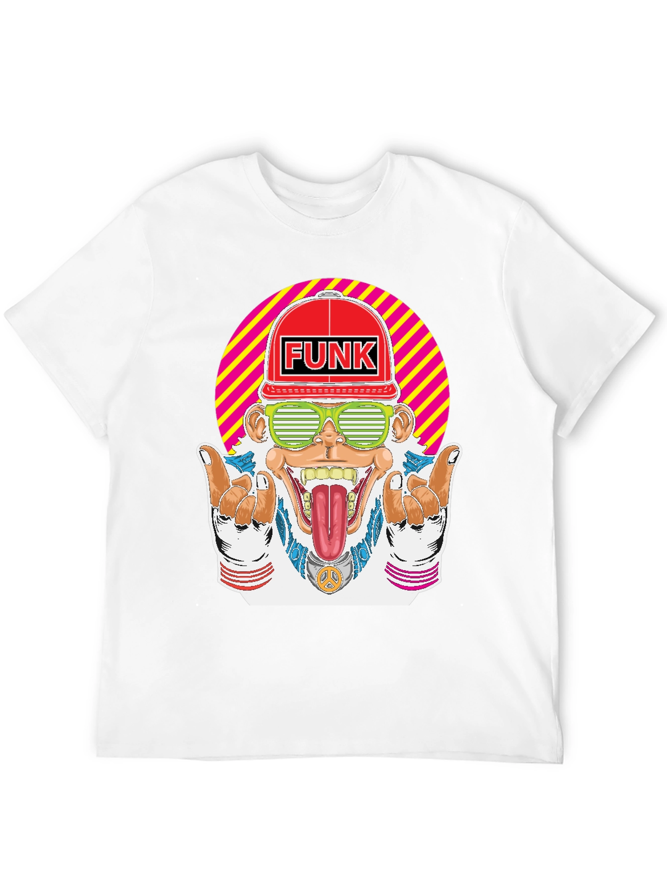 Funky Monkey Graphic T-Shirt
