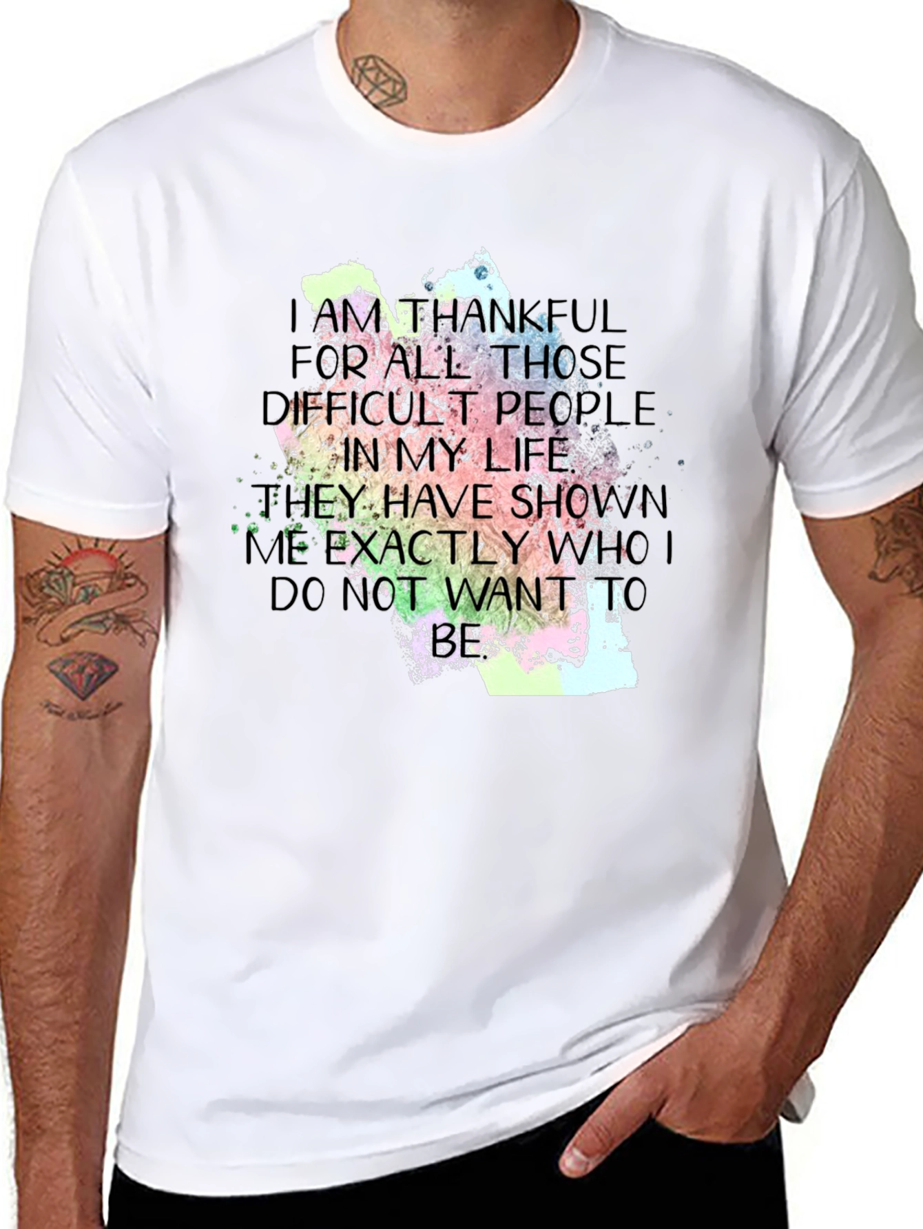 Thankful Tee - Motivational Quote T-Shirt
