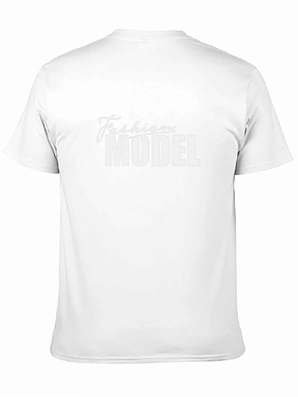 Fashion Model Black Graphic T-Shirt