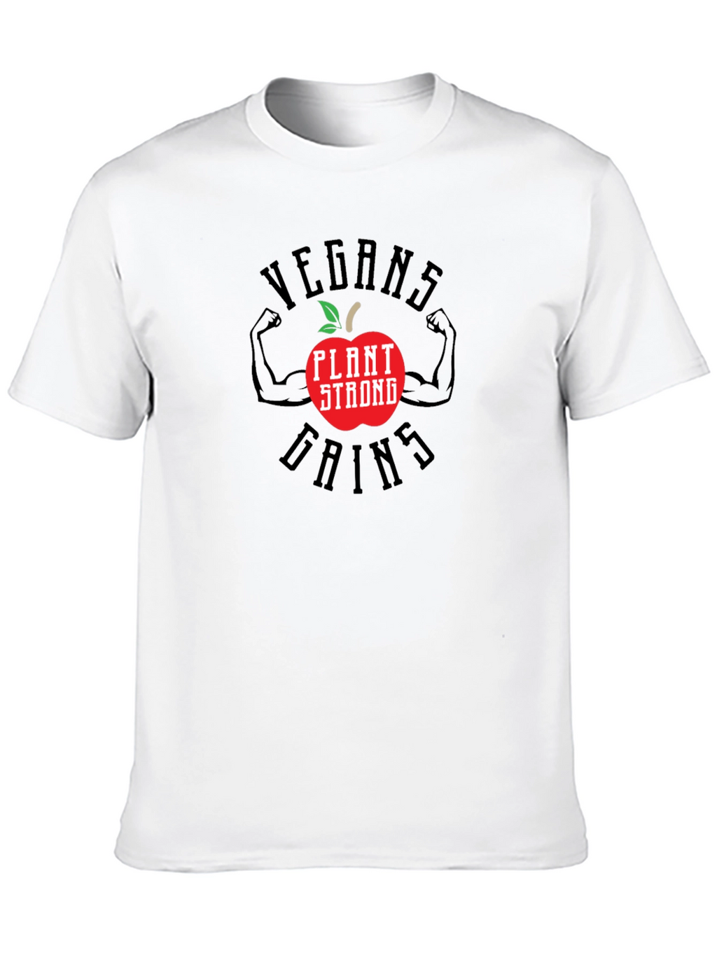 Vegan Gains Plant Strong T-Shirt