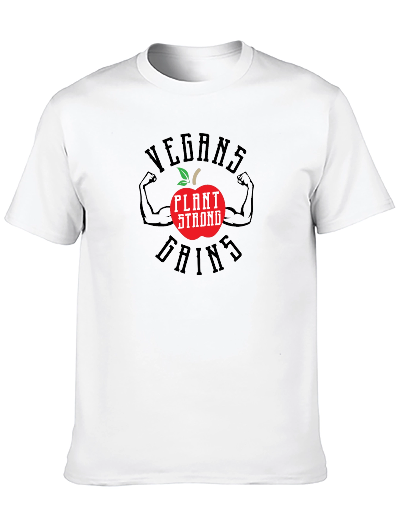 Vegan Gains Plant Strong T-Shirt