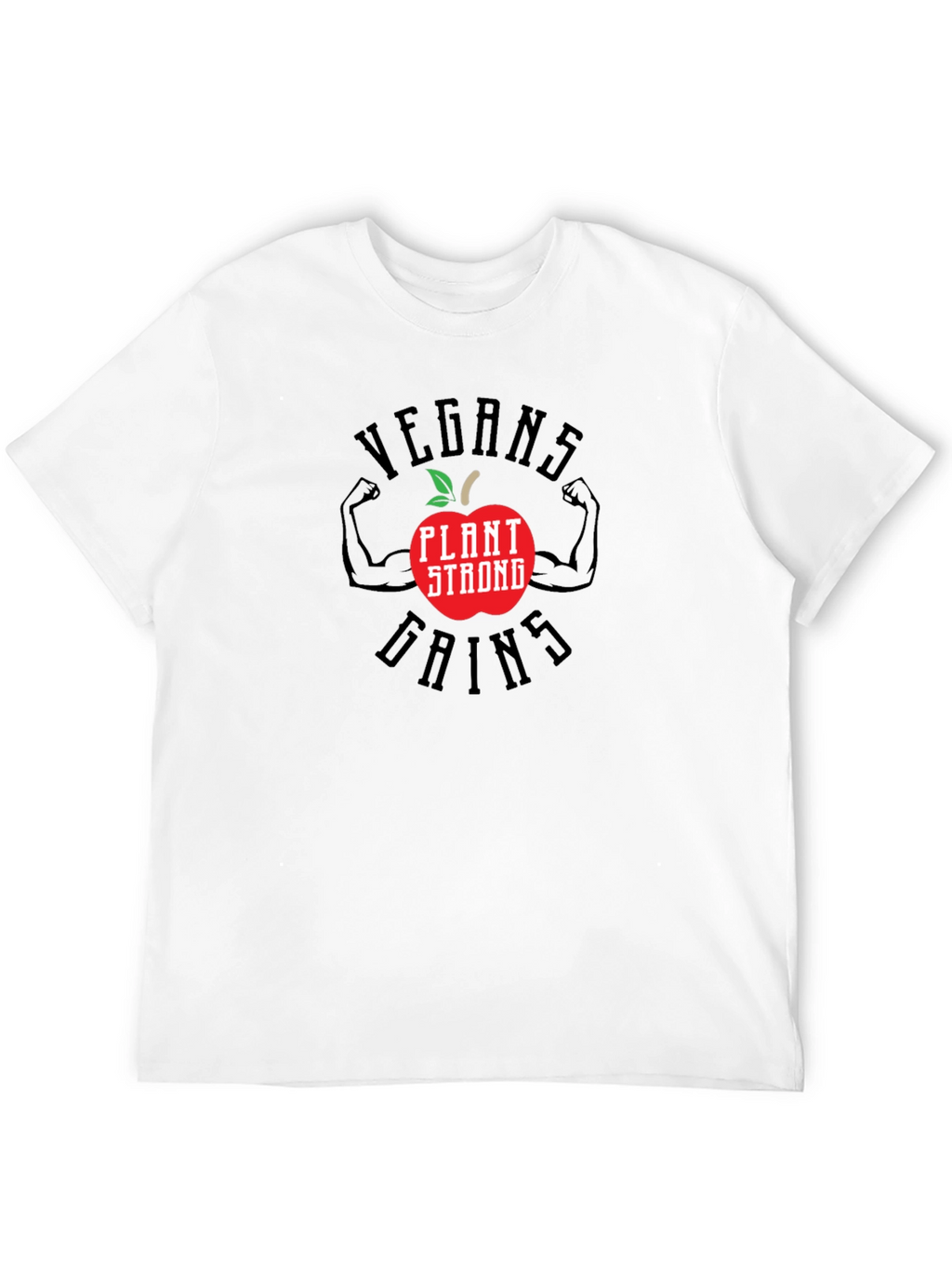 Vegan Gains Plant Strong T-Shirt