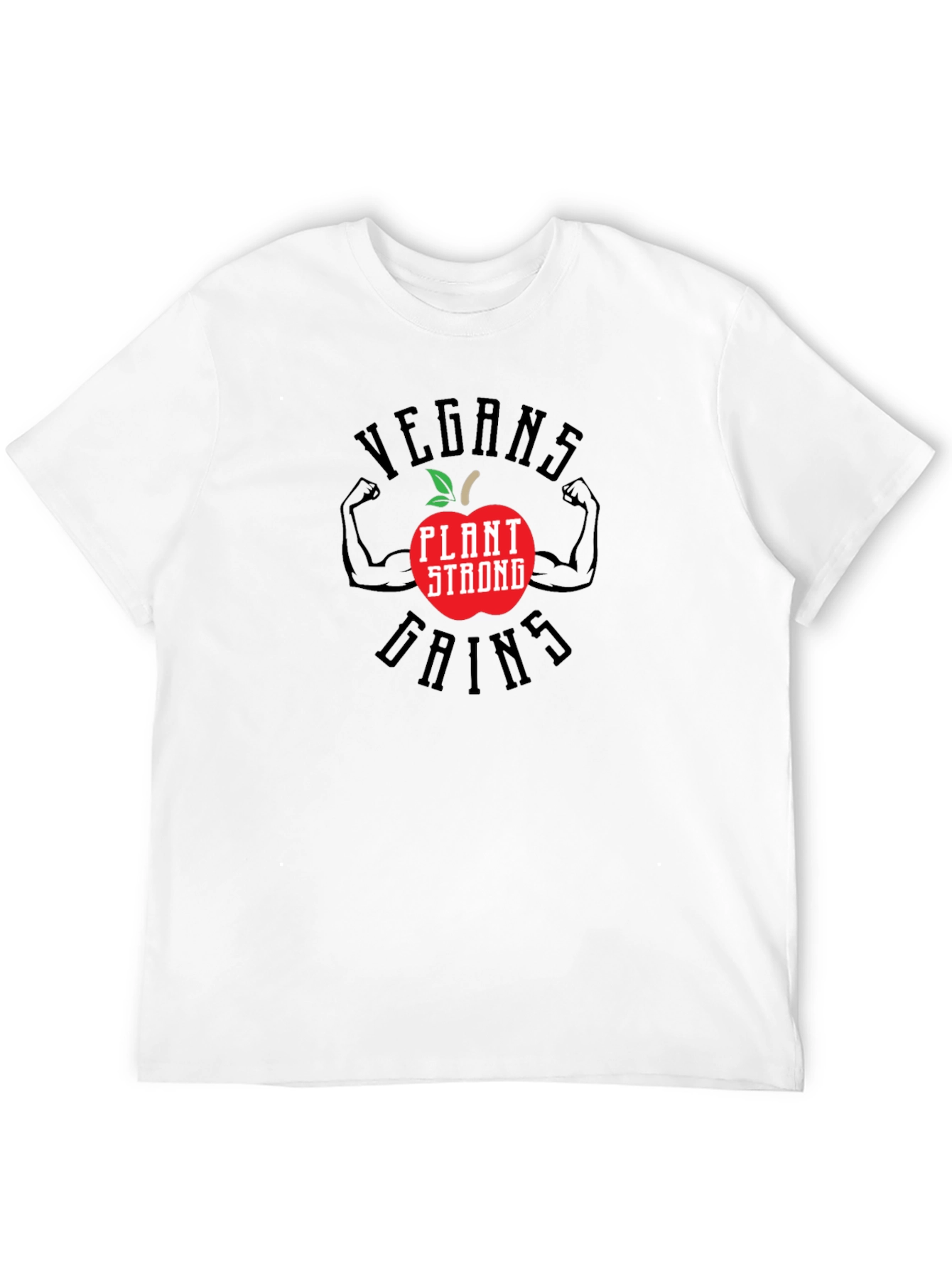 Vegan Gains Plant Strong T-Shirt