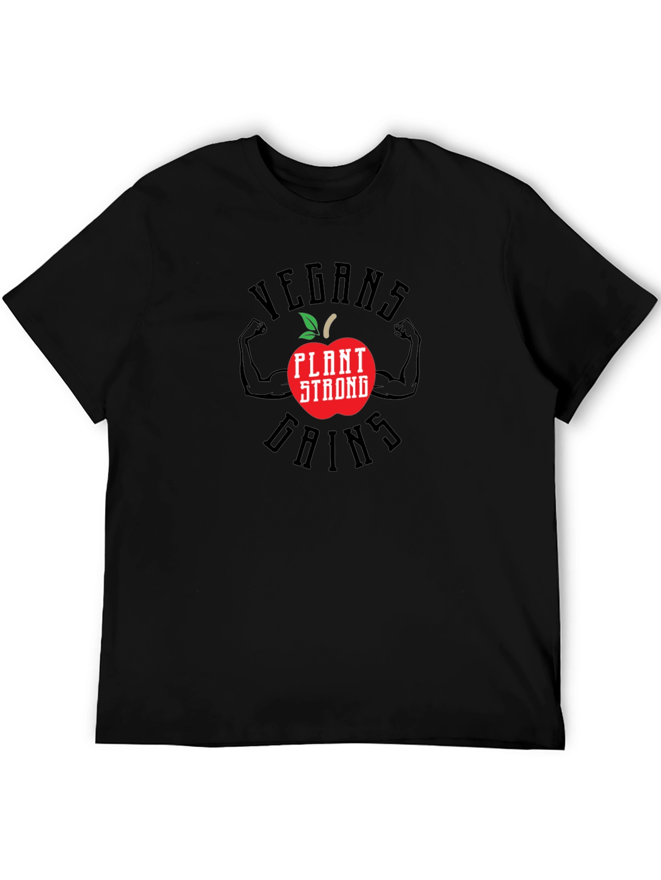 Vegan Gains Plant Strong T-Shirt