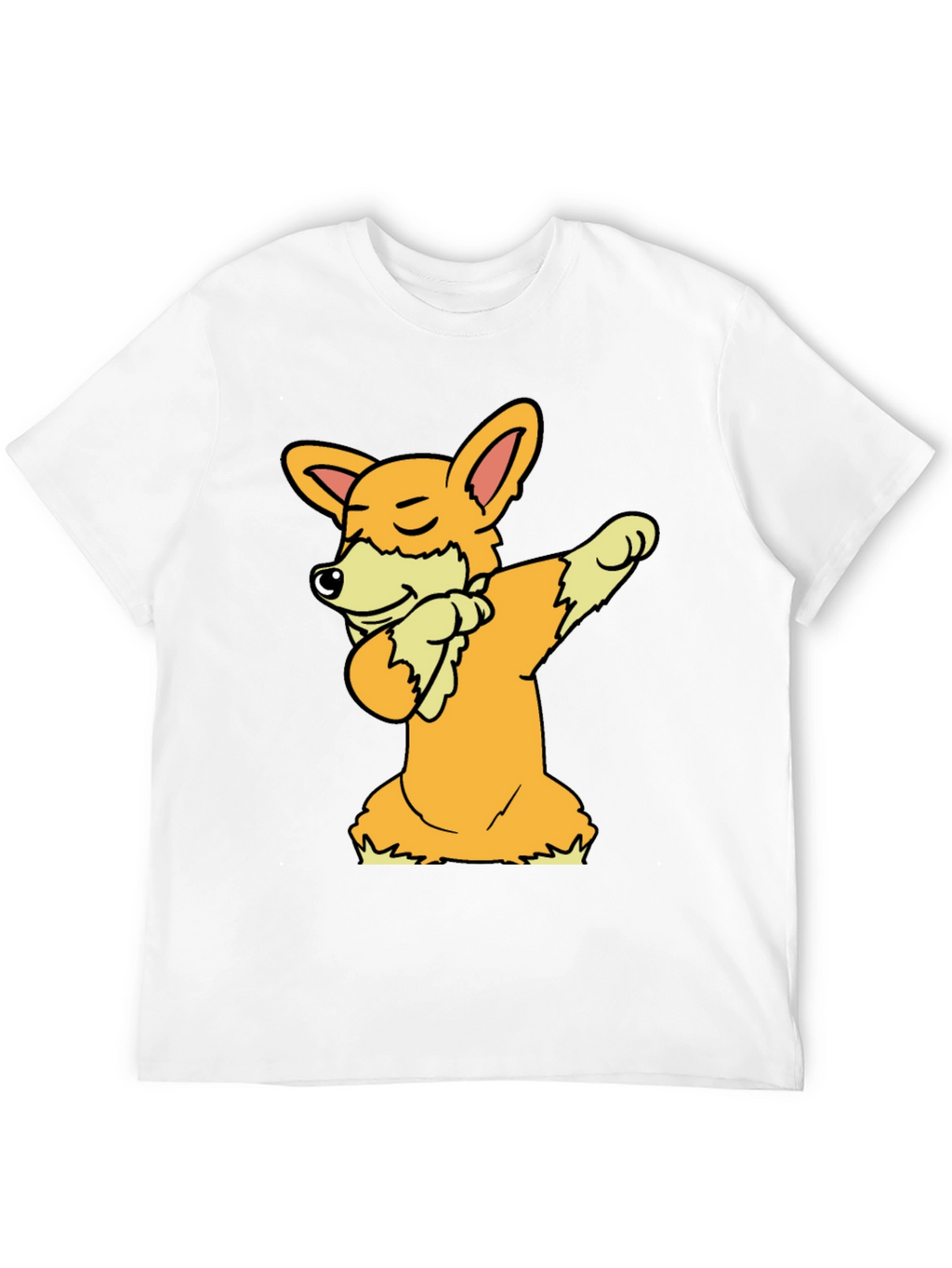 Dabbing Corgi Graphic Tee