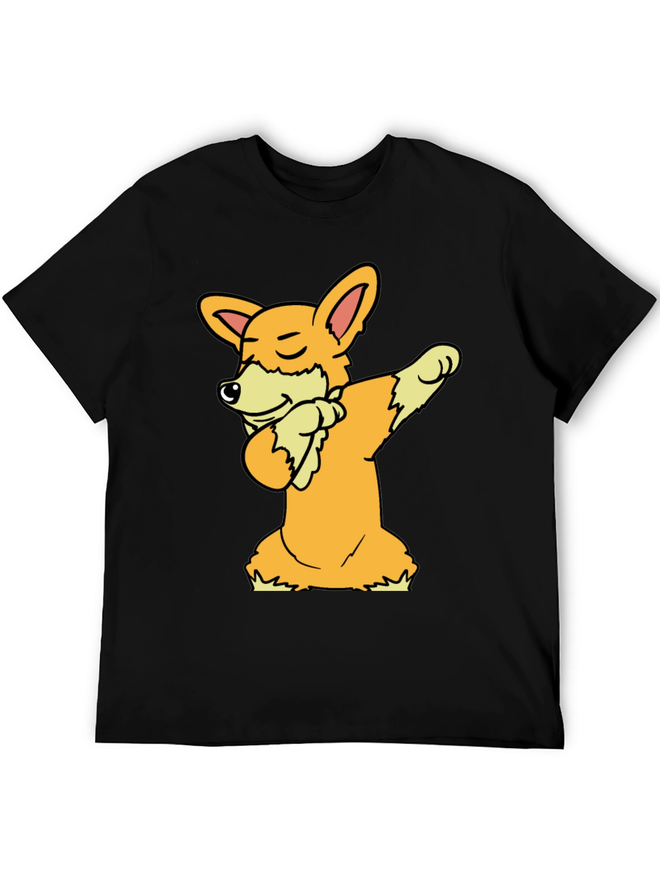 Dabbing Corgi Graphic Tee