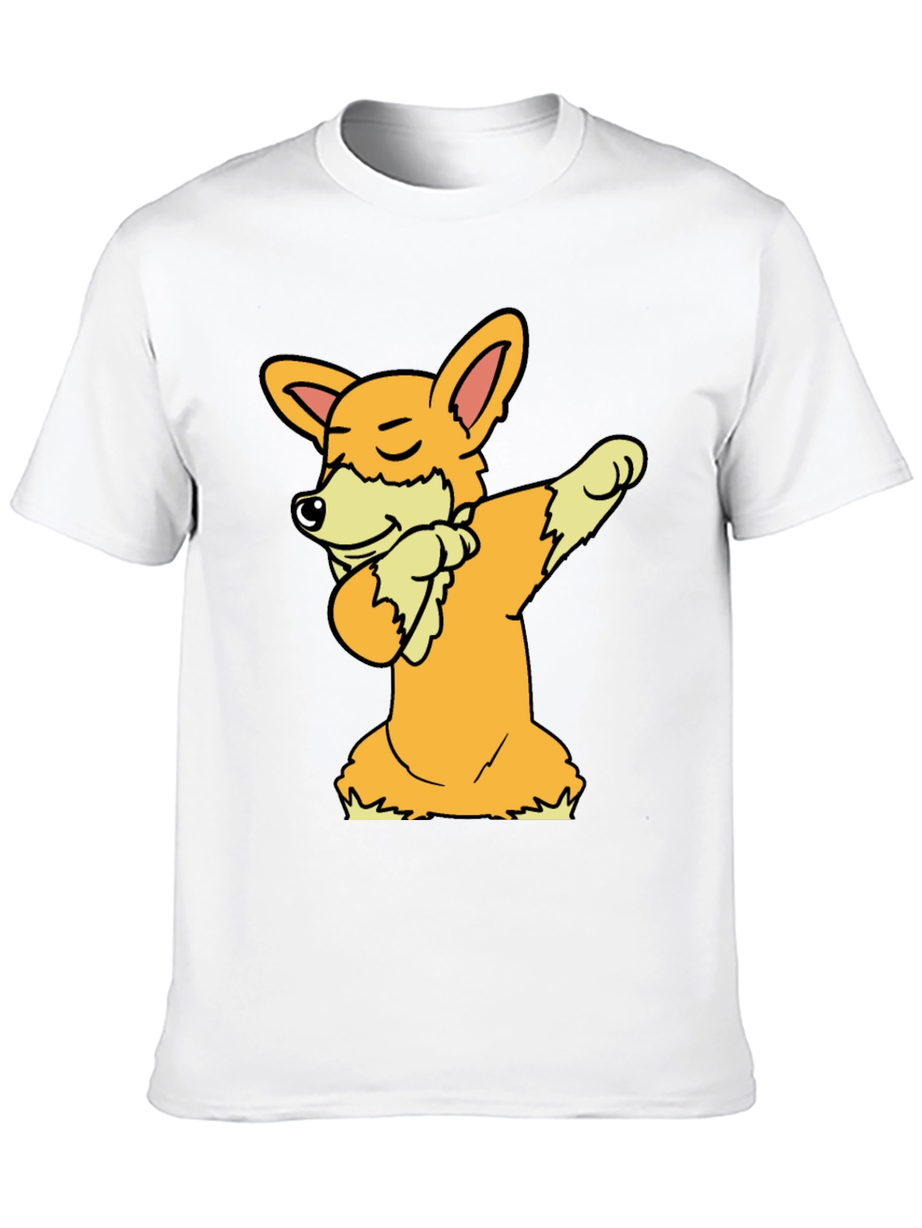 Dabbing Corgi Graphic Tee