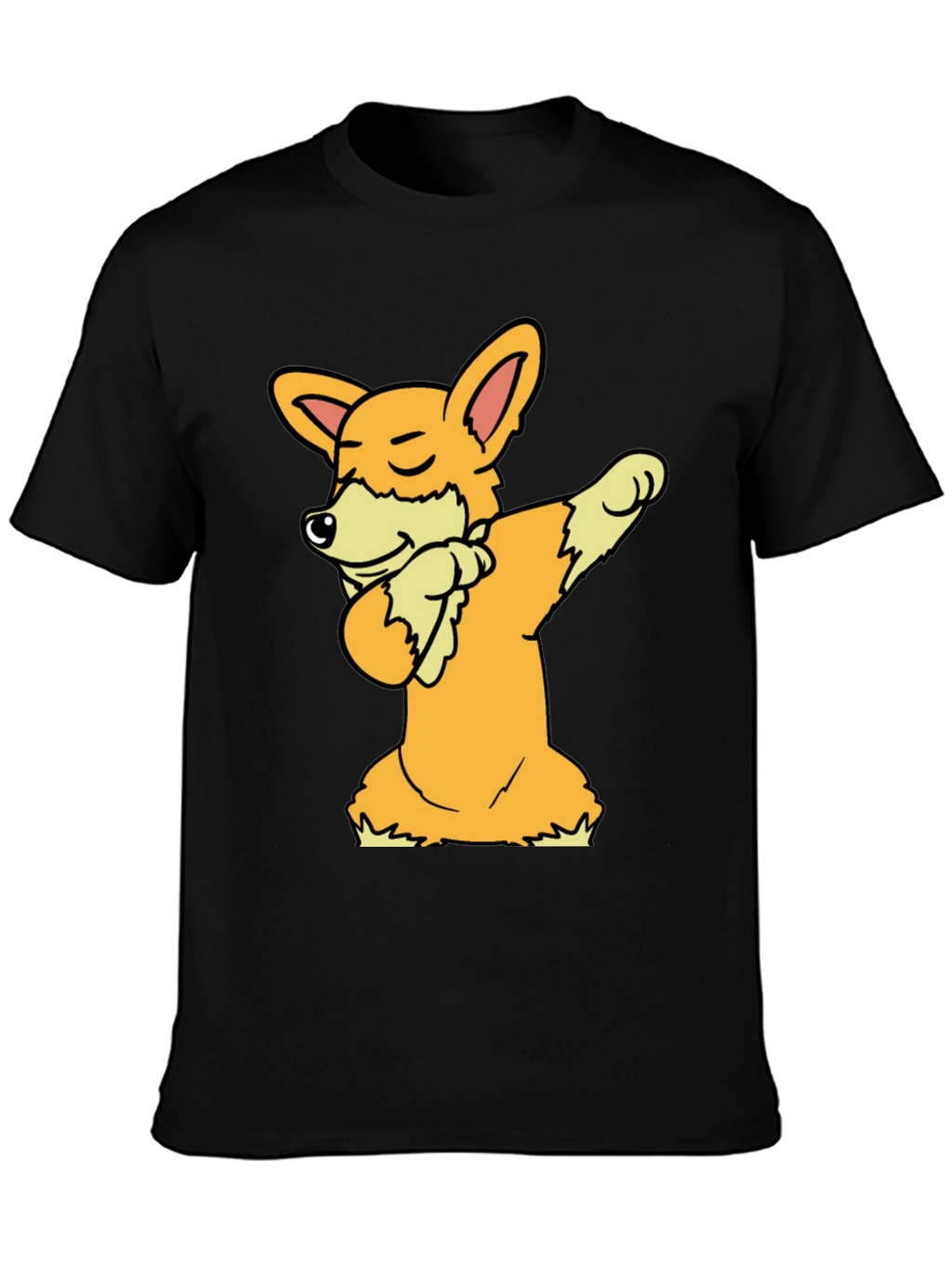 Dabbing Corgi Graphic Tee