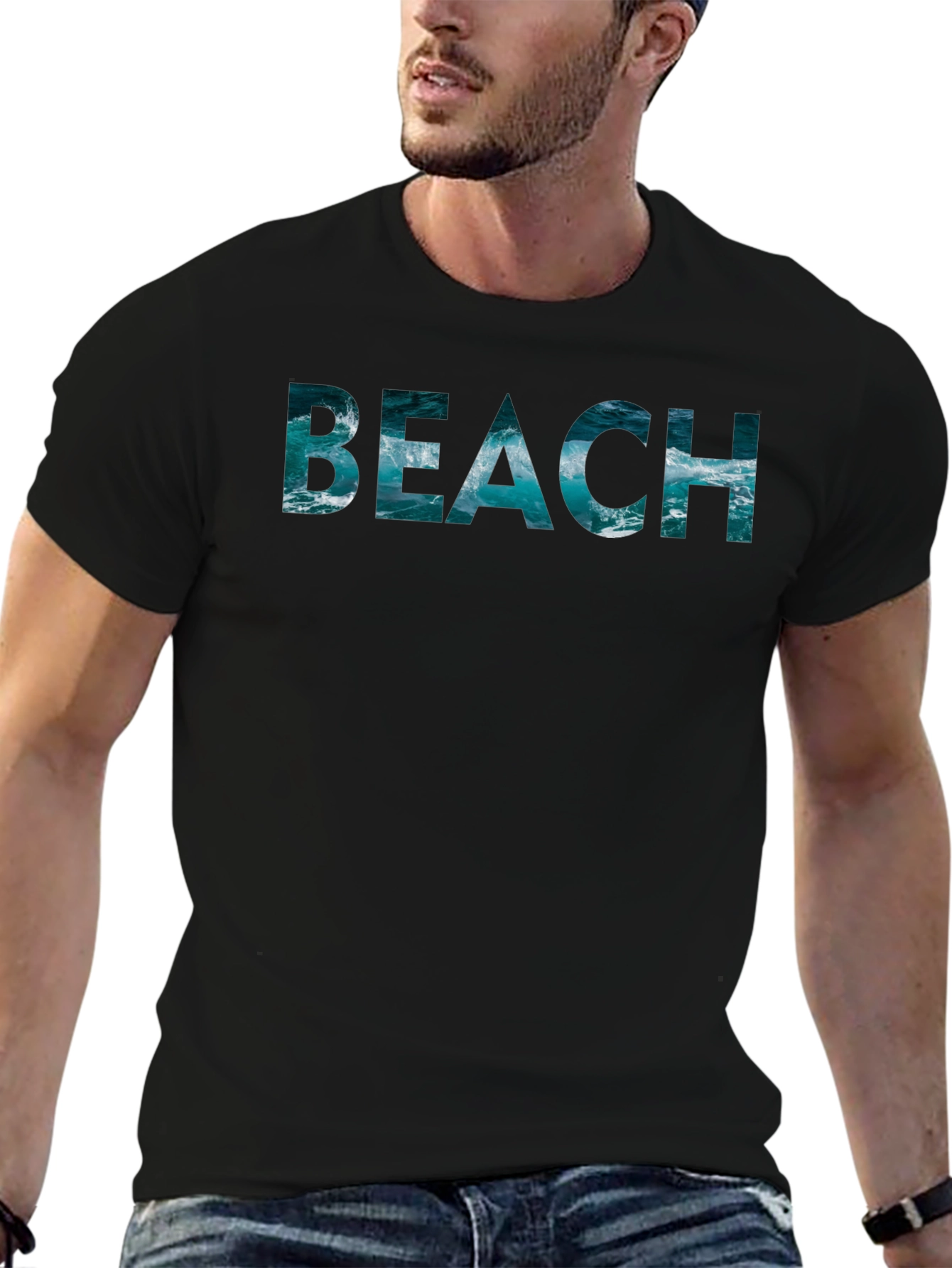 Beach Wave Graphic T-Shirt