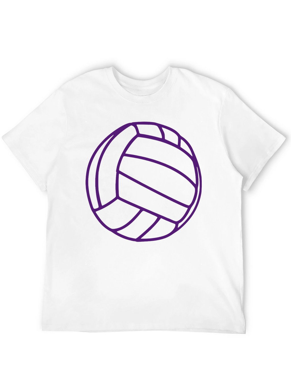 Volleyball Graphic T-Shirt - Black