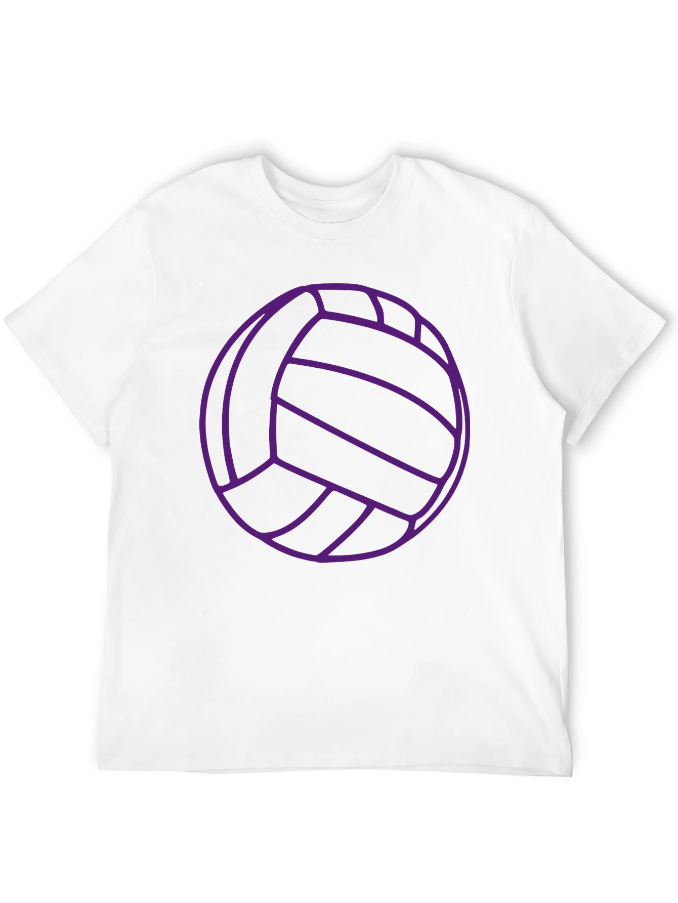 Volleyball Graphic T-Shirt - Black