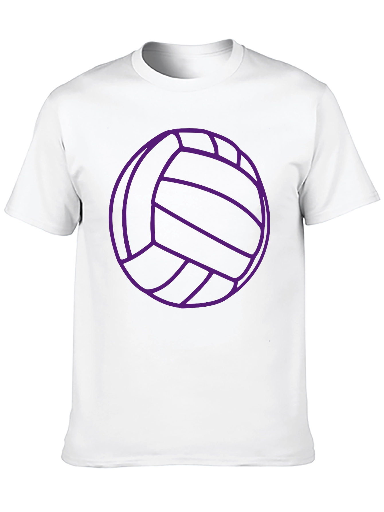 Volleyball Graphic T-Shirt - Black