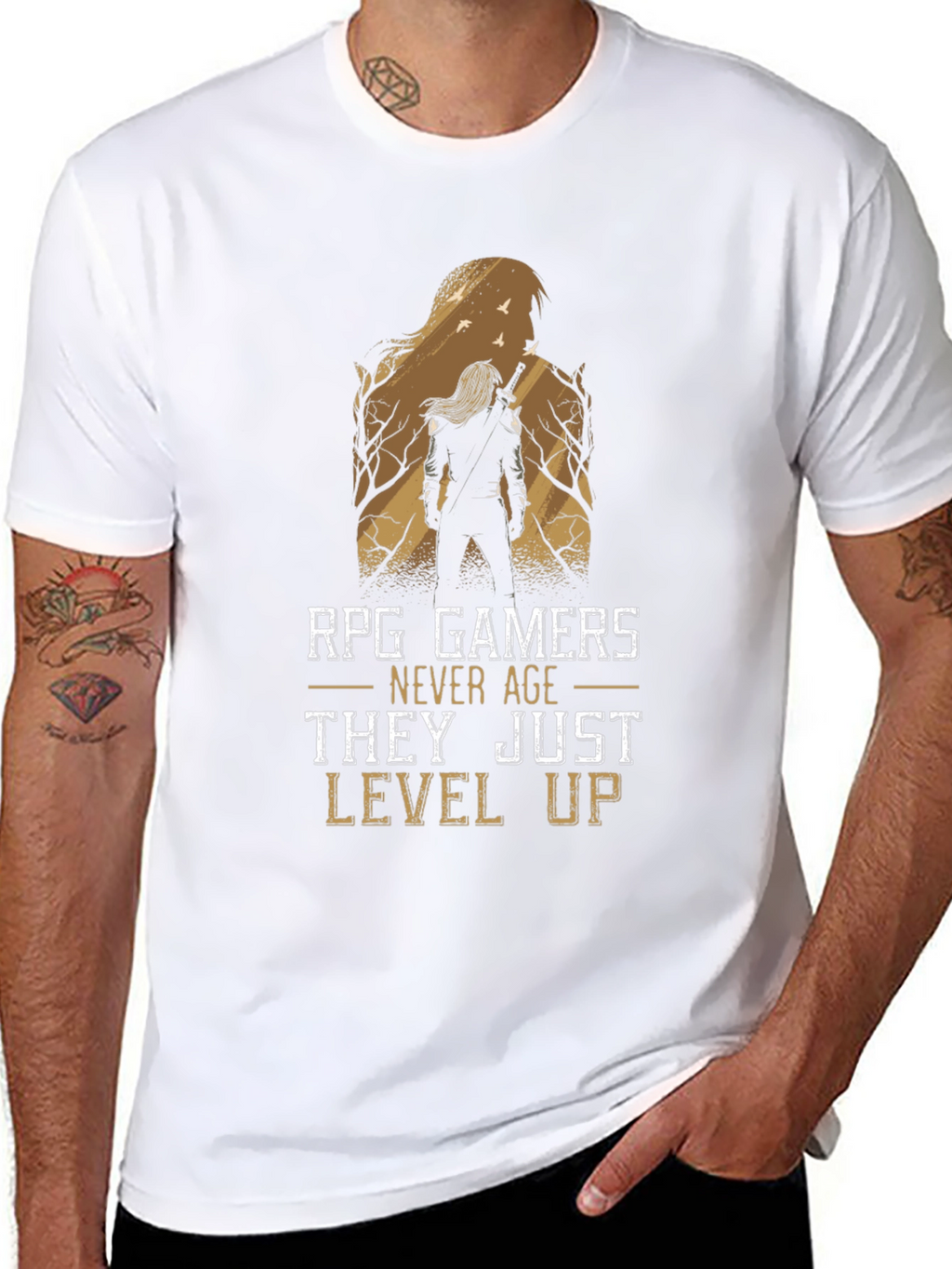 RPG Gamers Never Age T-Shirt