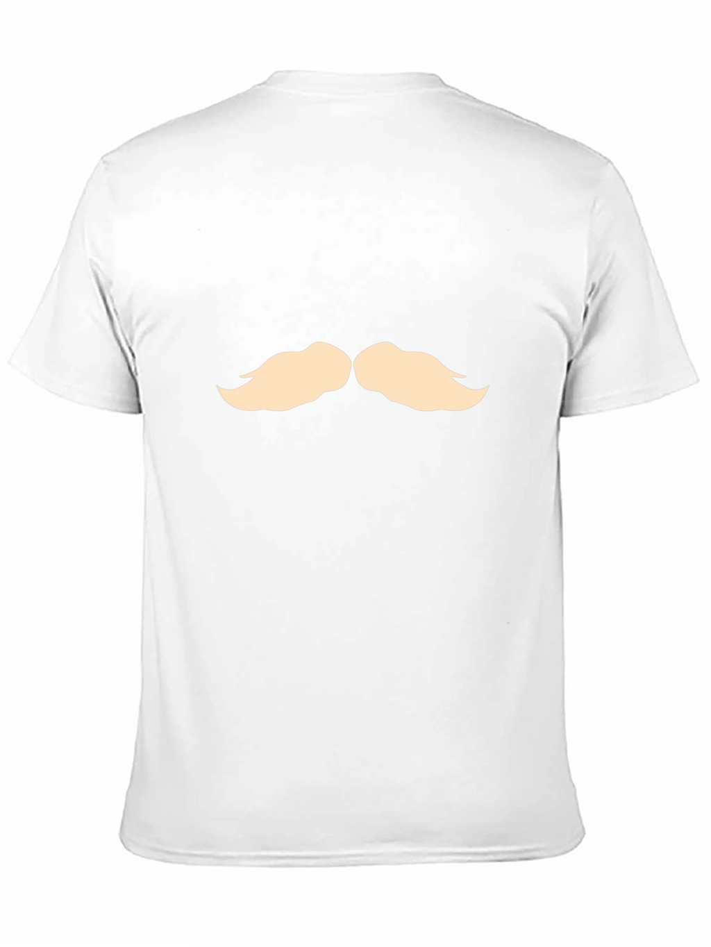 Mustache Graphic Black T-Shirt