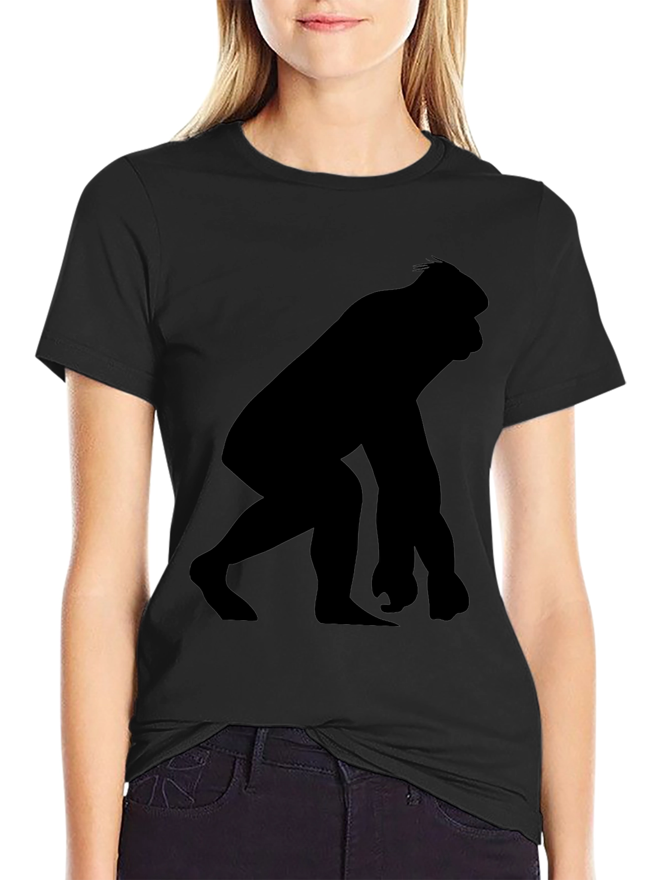 Silhouette Gorilla Graphic Tee