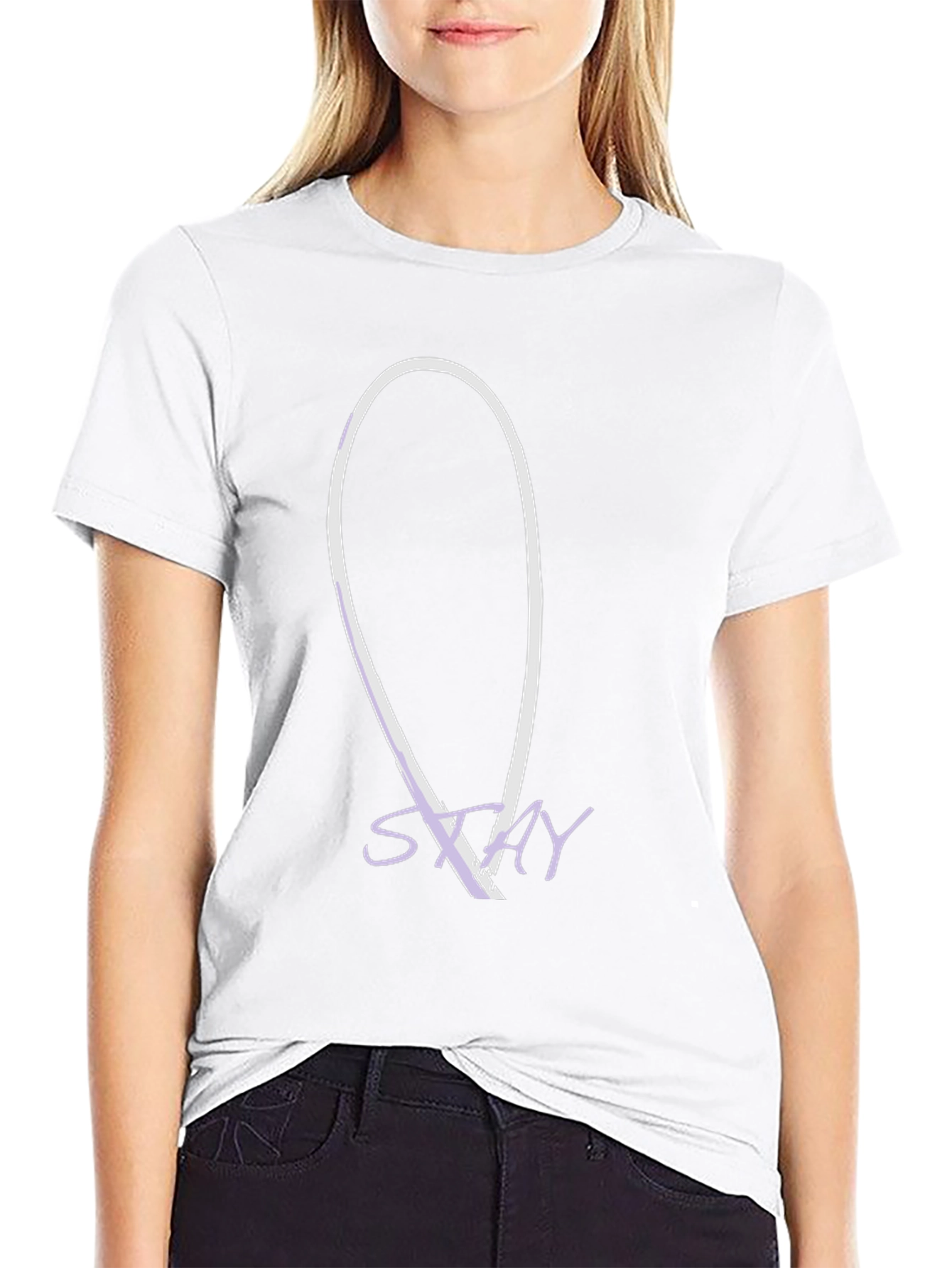 Stay Graphic Tee - Modern Casual Black T-Shirt