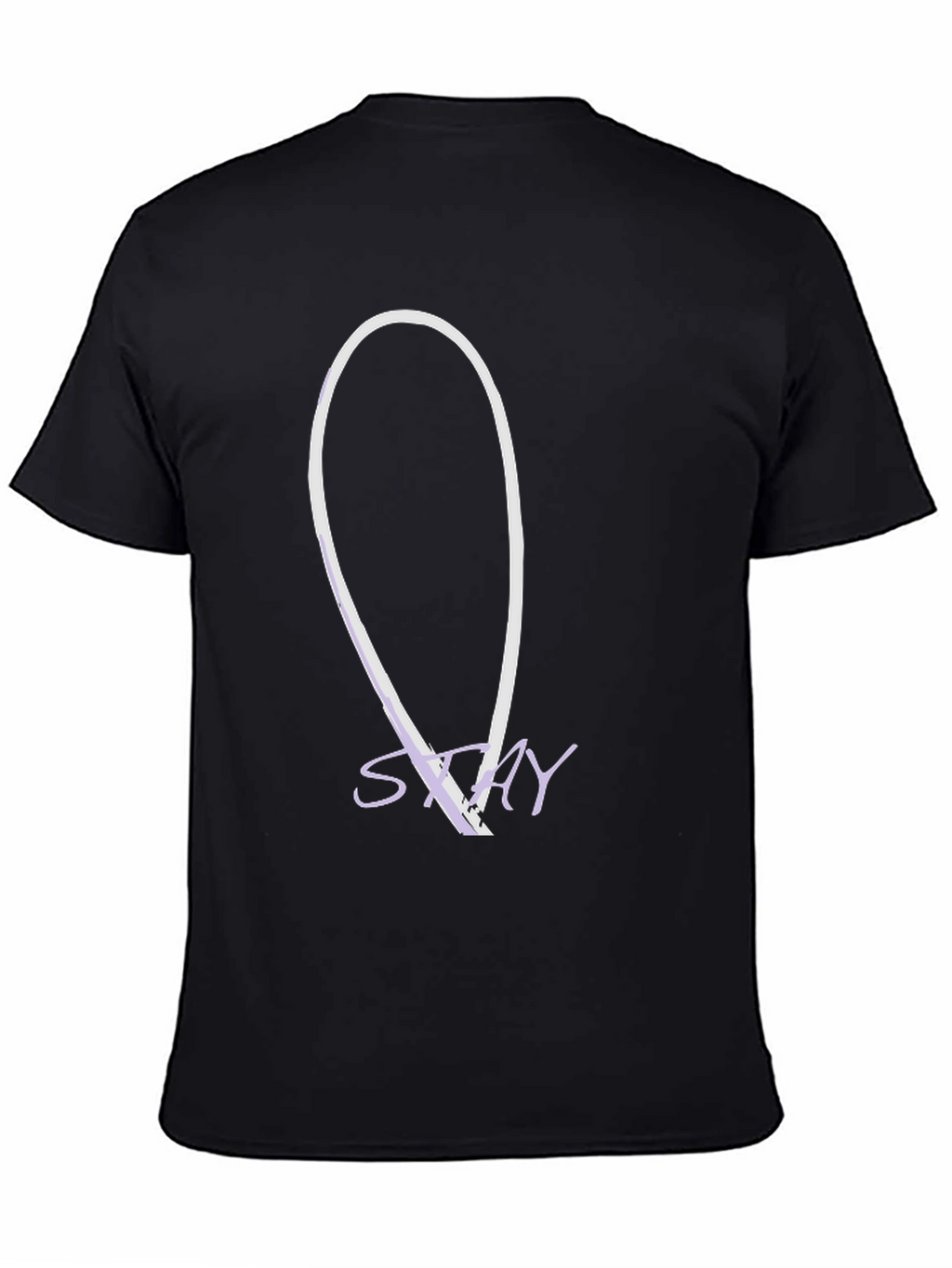 Stay Graphic Tee - Modern Casual Black T-Shirt