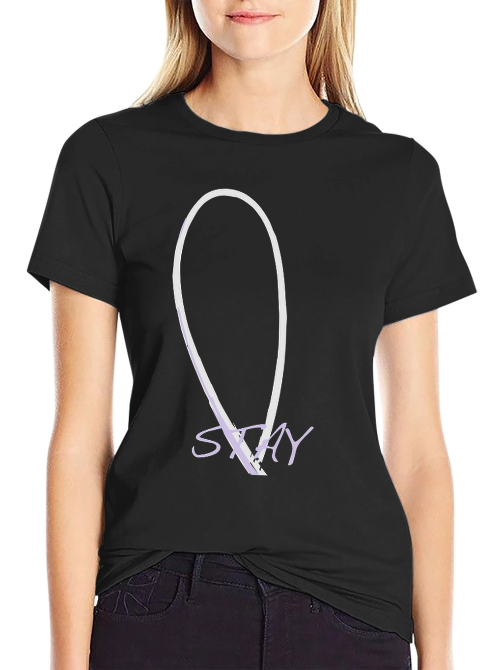 Stay Graphic Tee - Modern Casual Black T-Shirt