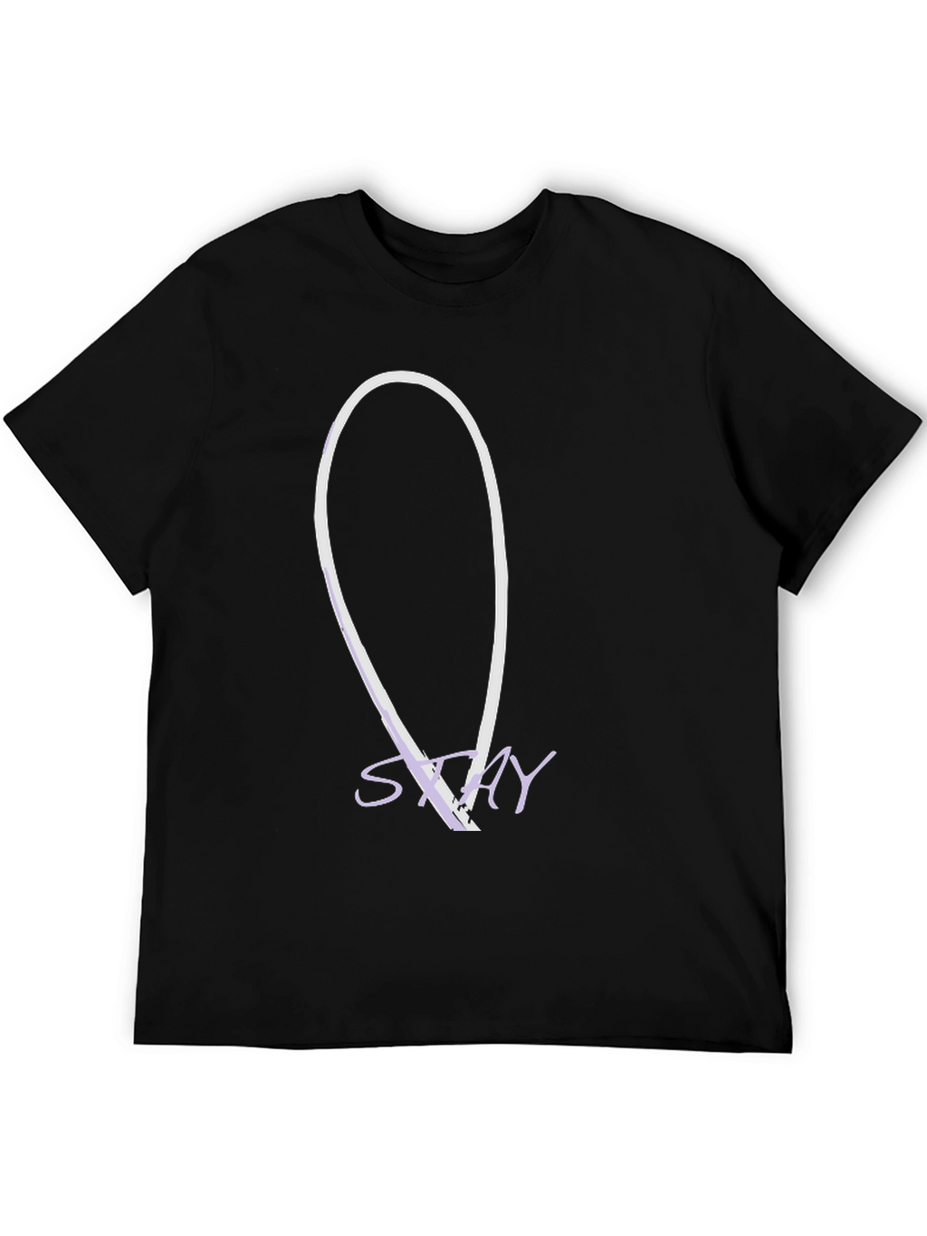 Stay Graphic Tee - Modern Casual Black T-Shirt