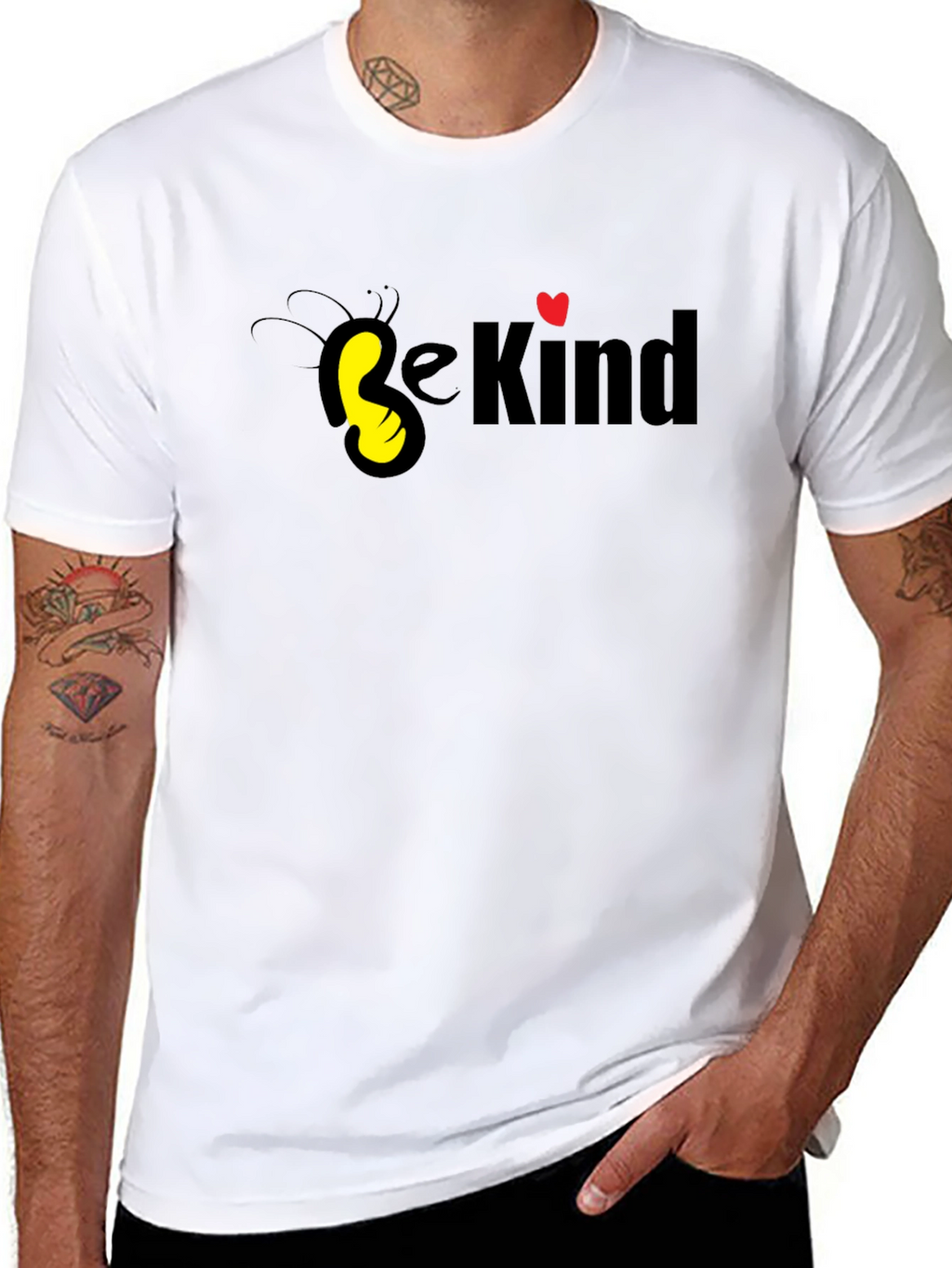 Be Kind T-Shirt - Soft Cotton Blend Casual Tee