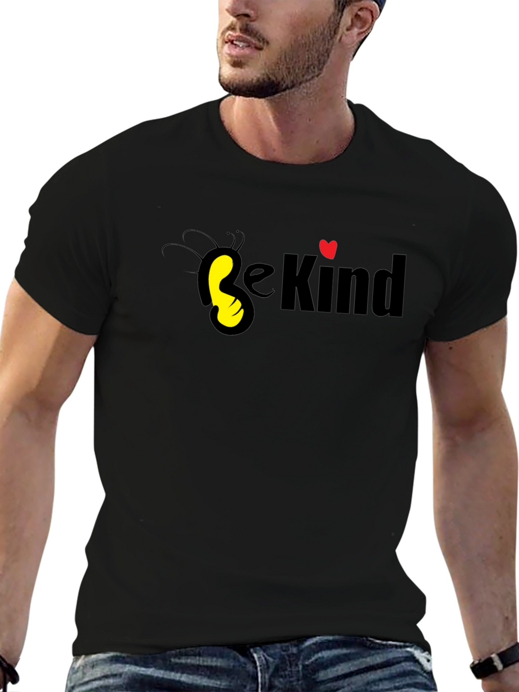 Be Kind T-Shirt - Soft Cotton Blend Casual Tee