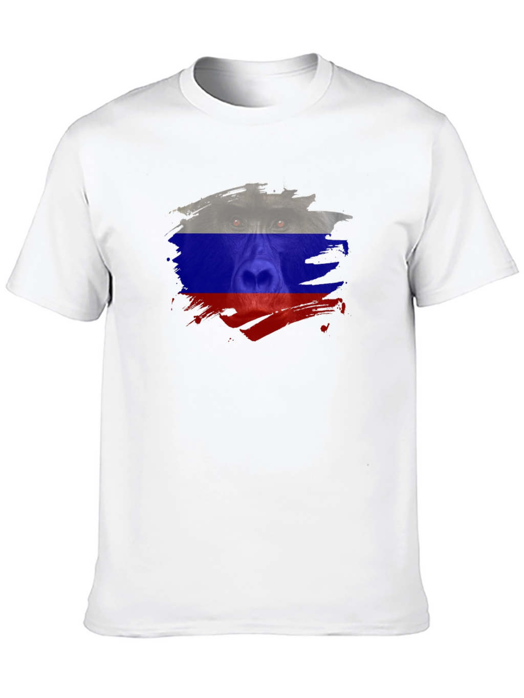 Russian Bear Flag T-Shirt - Black