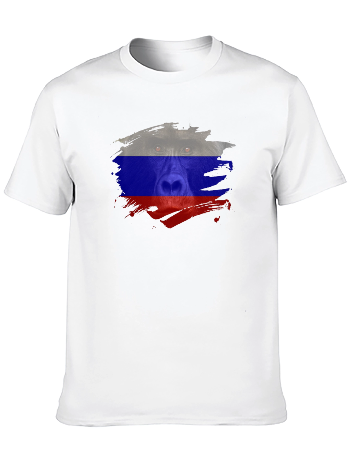 Russian Bear Flag T-Shirt - Black