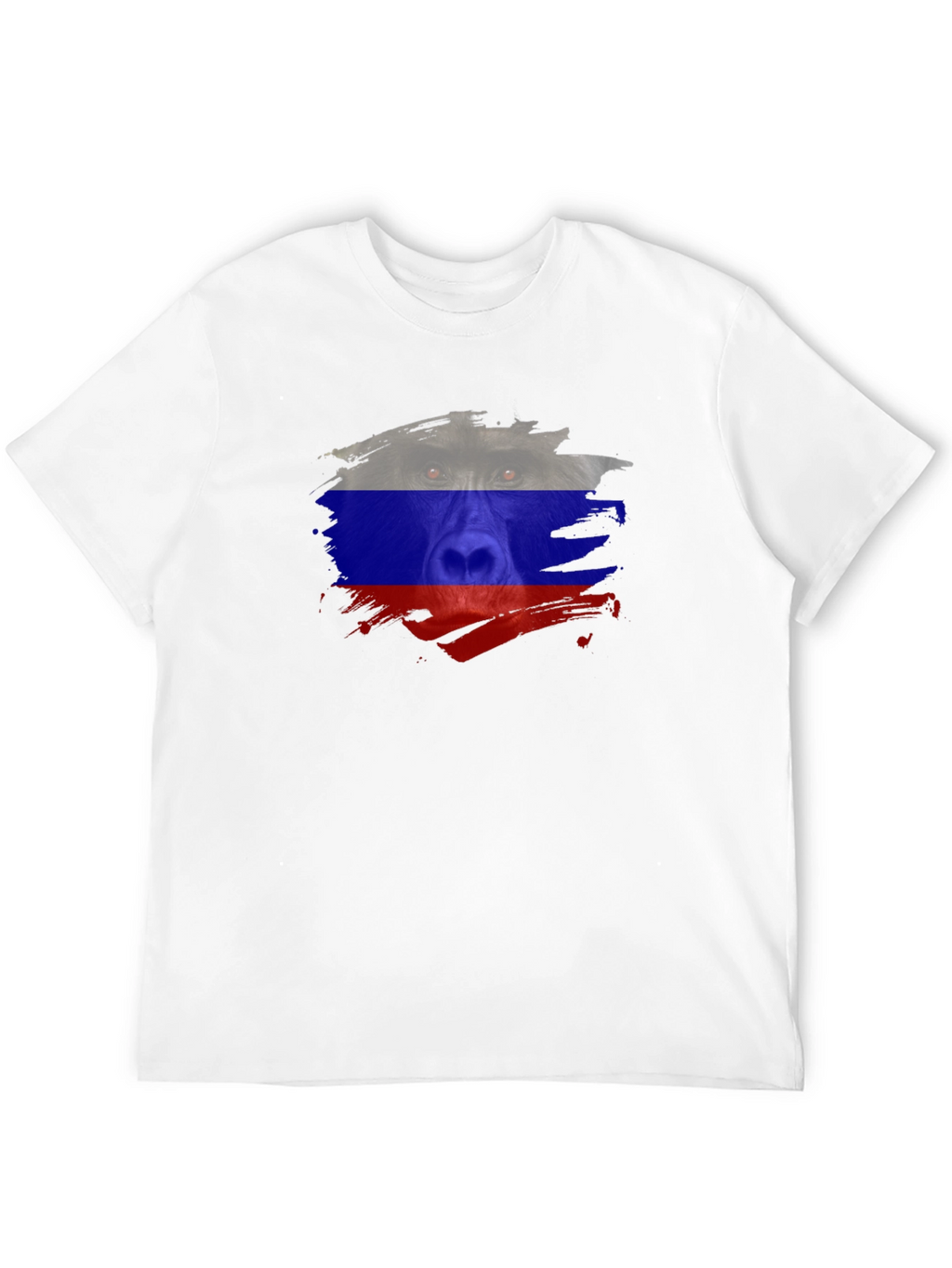 Russian Bear Flag T-Shirt - Black