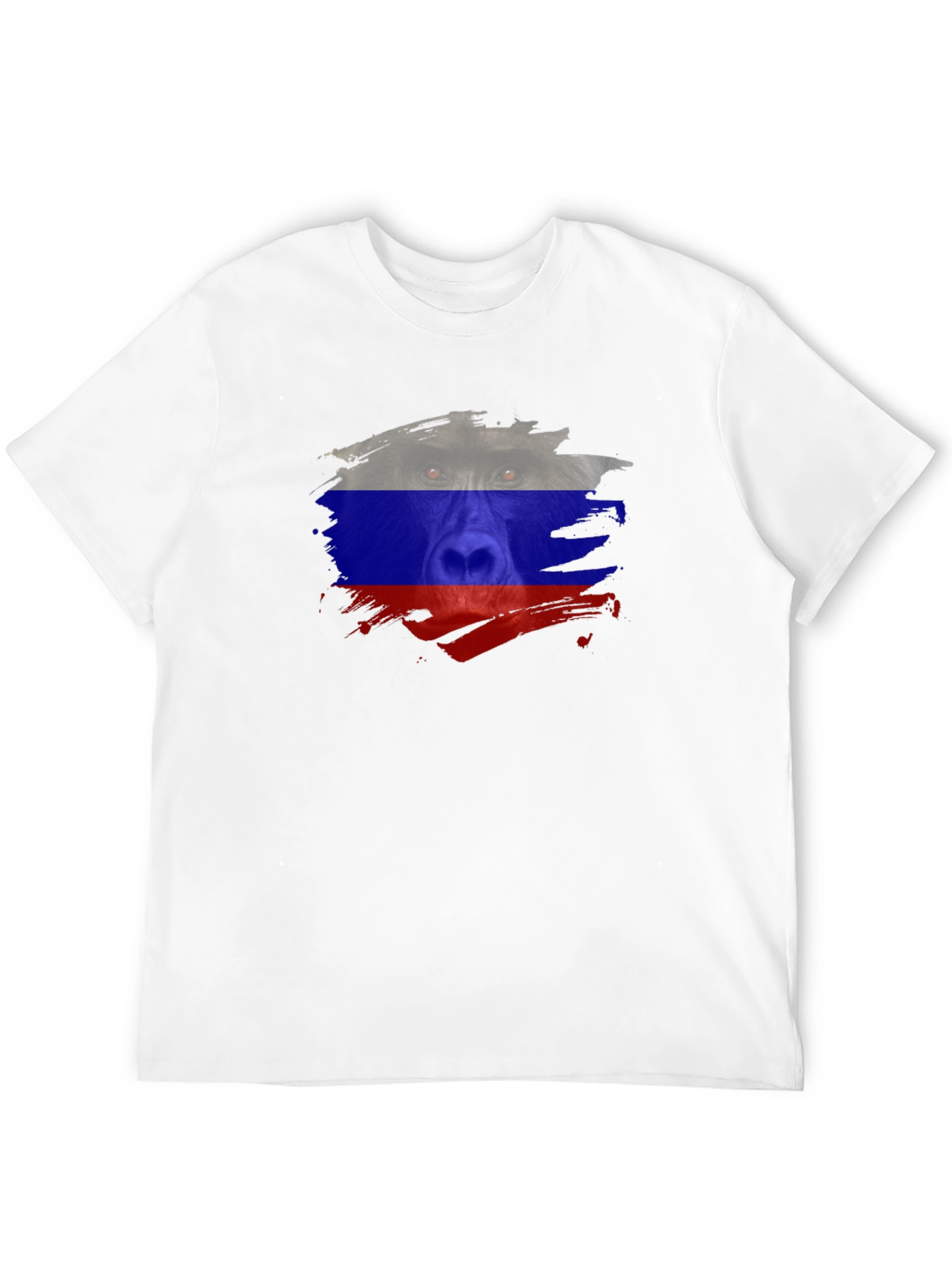 Russian Bear Flag T-Shirt - Black