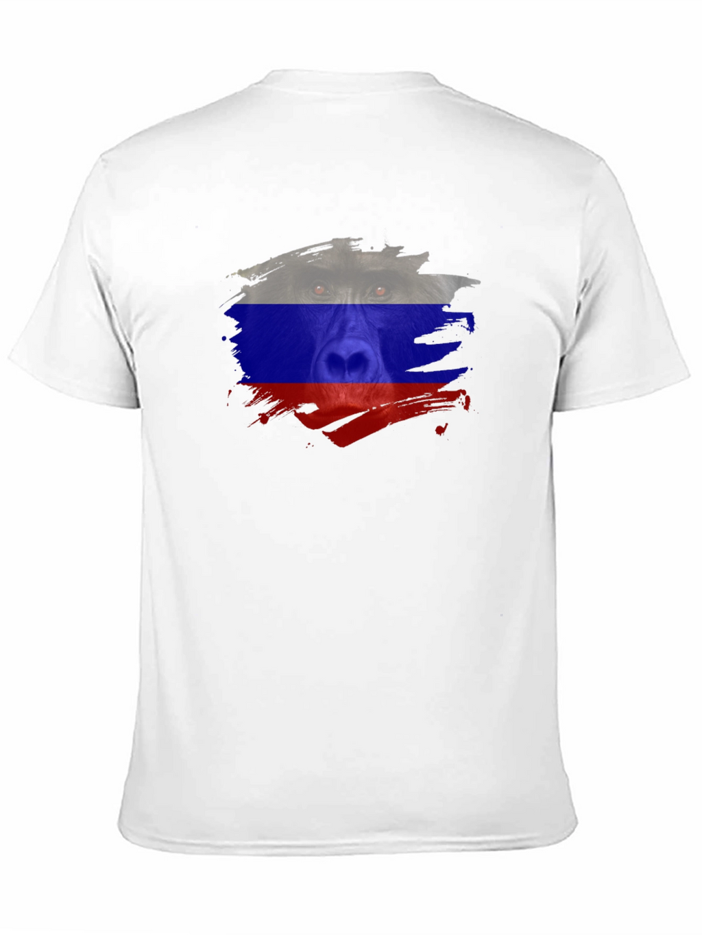 Russian Bear Flag T-Shirt - Black